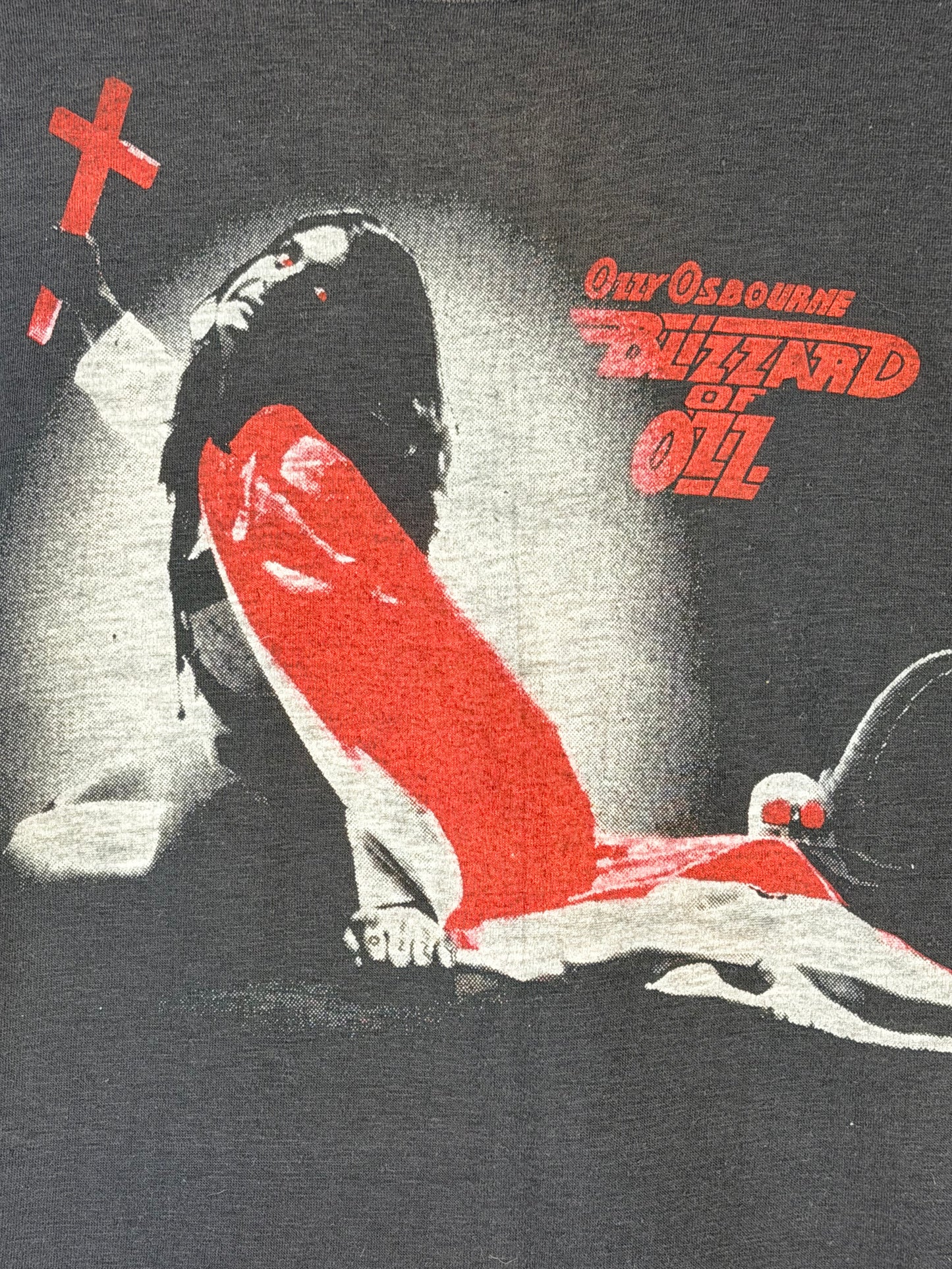 Vintage 1981 Ozzy Osbourne Blizzard of Ozz T-Shirt M