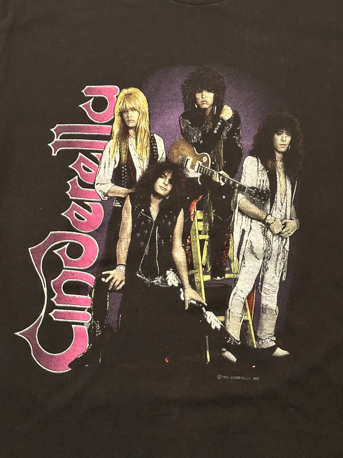 Vintage 1988 Cinderella • Long Cold Winter Tour T-Shirt