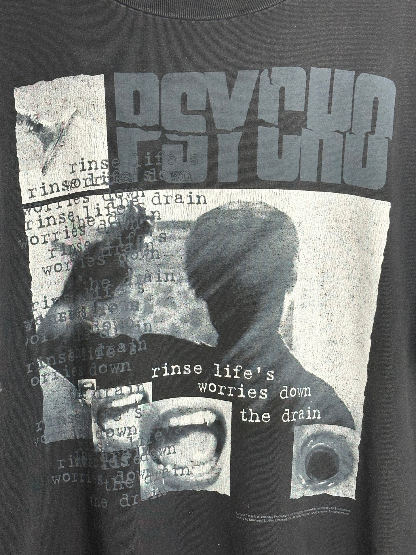 Vintage 90’s Psycho Movie T-Shirt XXL