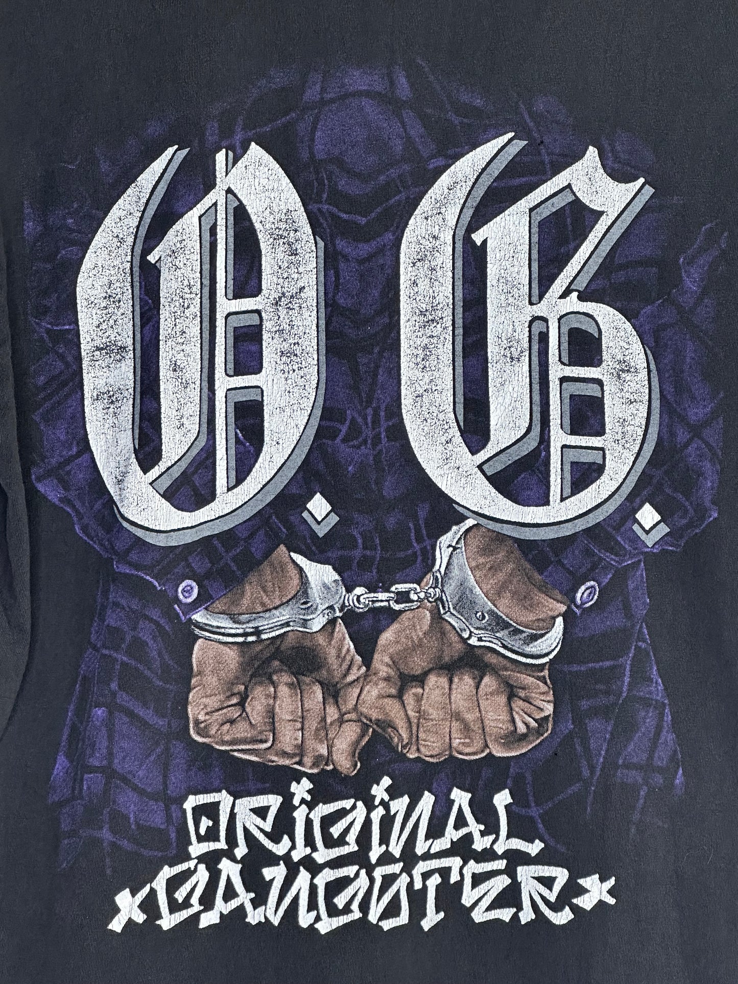 Vintage 1992 Ice-T Original Gangster T-Shirt L