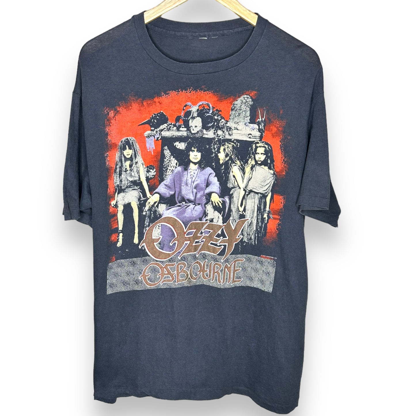 Vintage 1989 Ozzy Osbourne No Rest For The Wicked XL