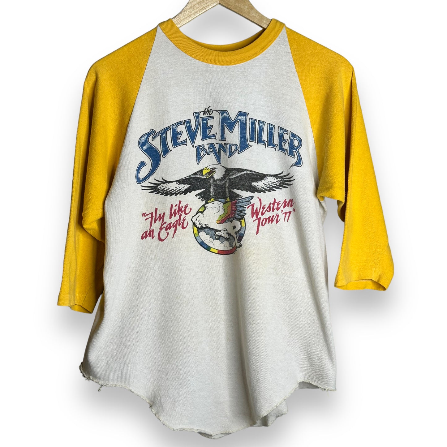 Vintage 1977 The Steve Miller Band Fly Like An Eagle Western Tour M