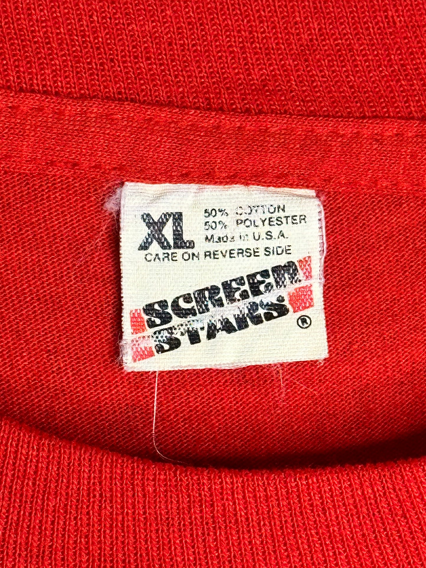 Vintage 80’s Def Jam Artist Roster T-Shirt XL