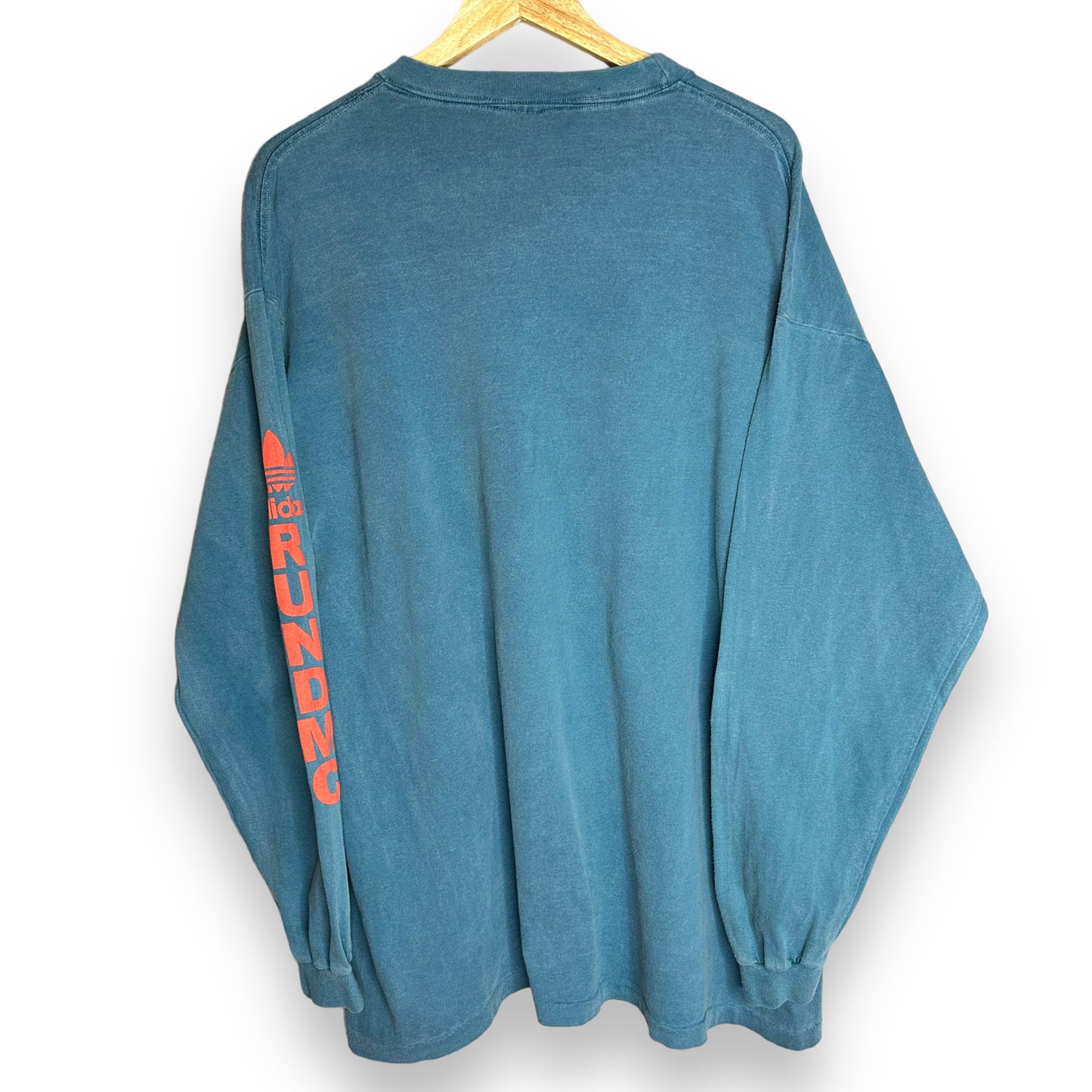 VINTAGE 1987 RUN DMC ADIDAS LONGSLEEVE T-Shirt XL