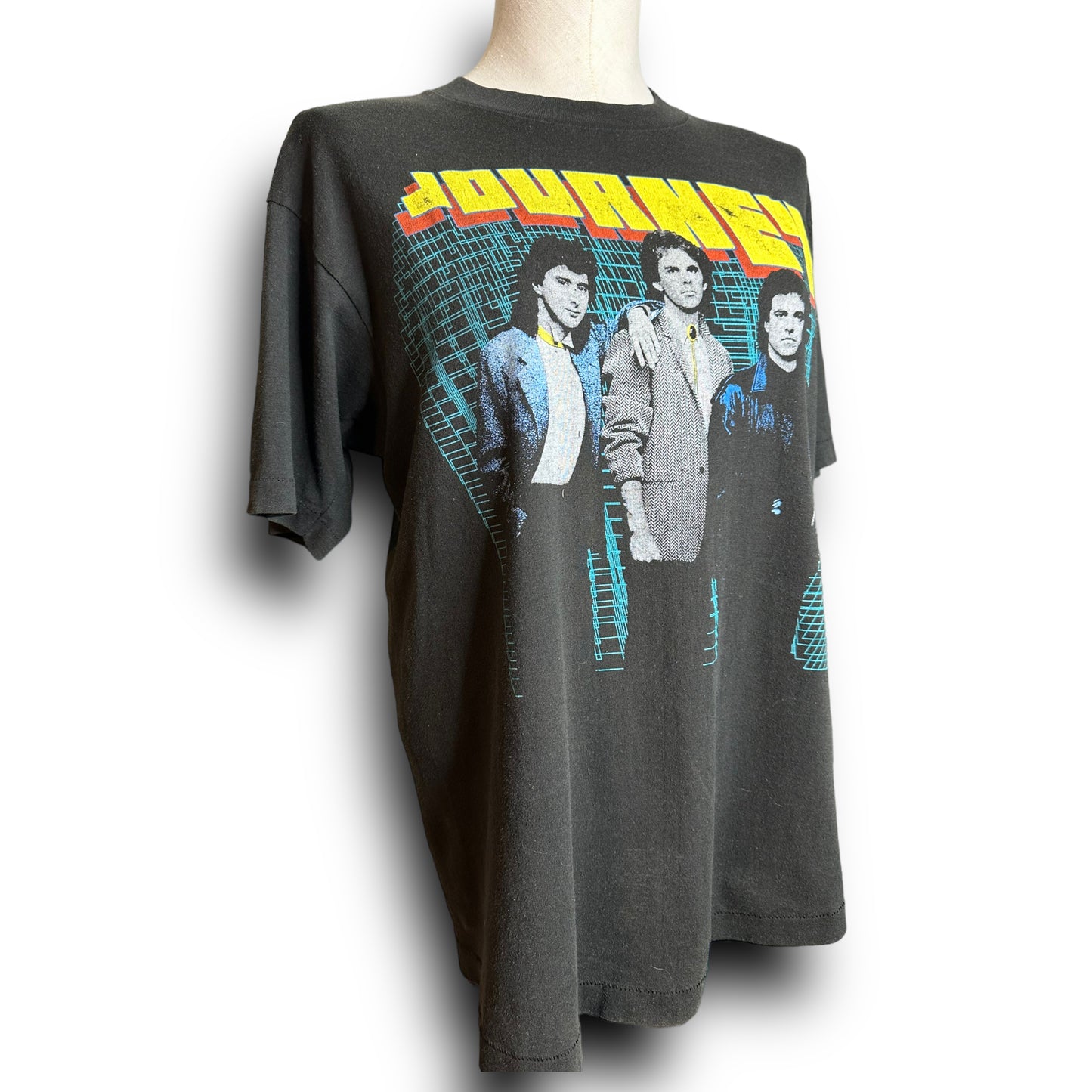 Vintage 1986 Journey Raised On Radio L