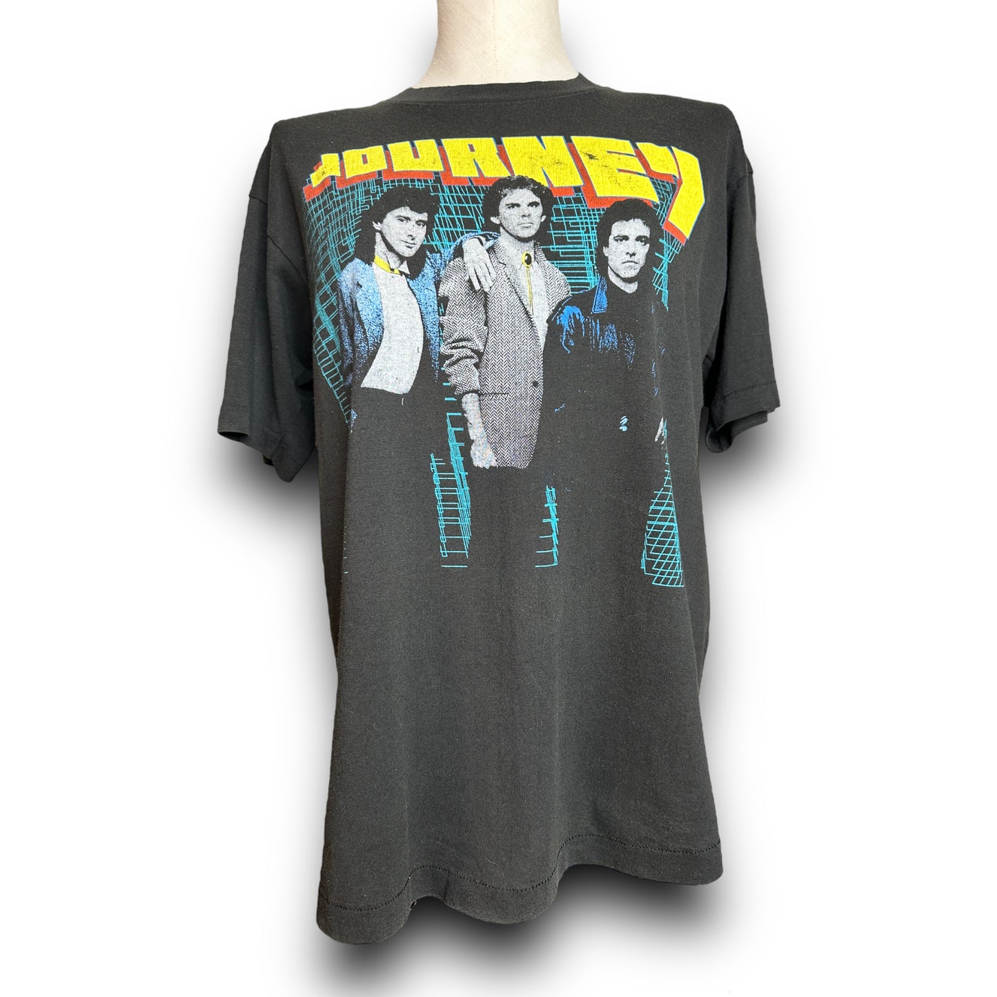 Vintage 1986 Journey Raised On Radio L