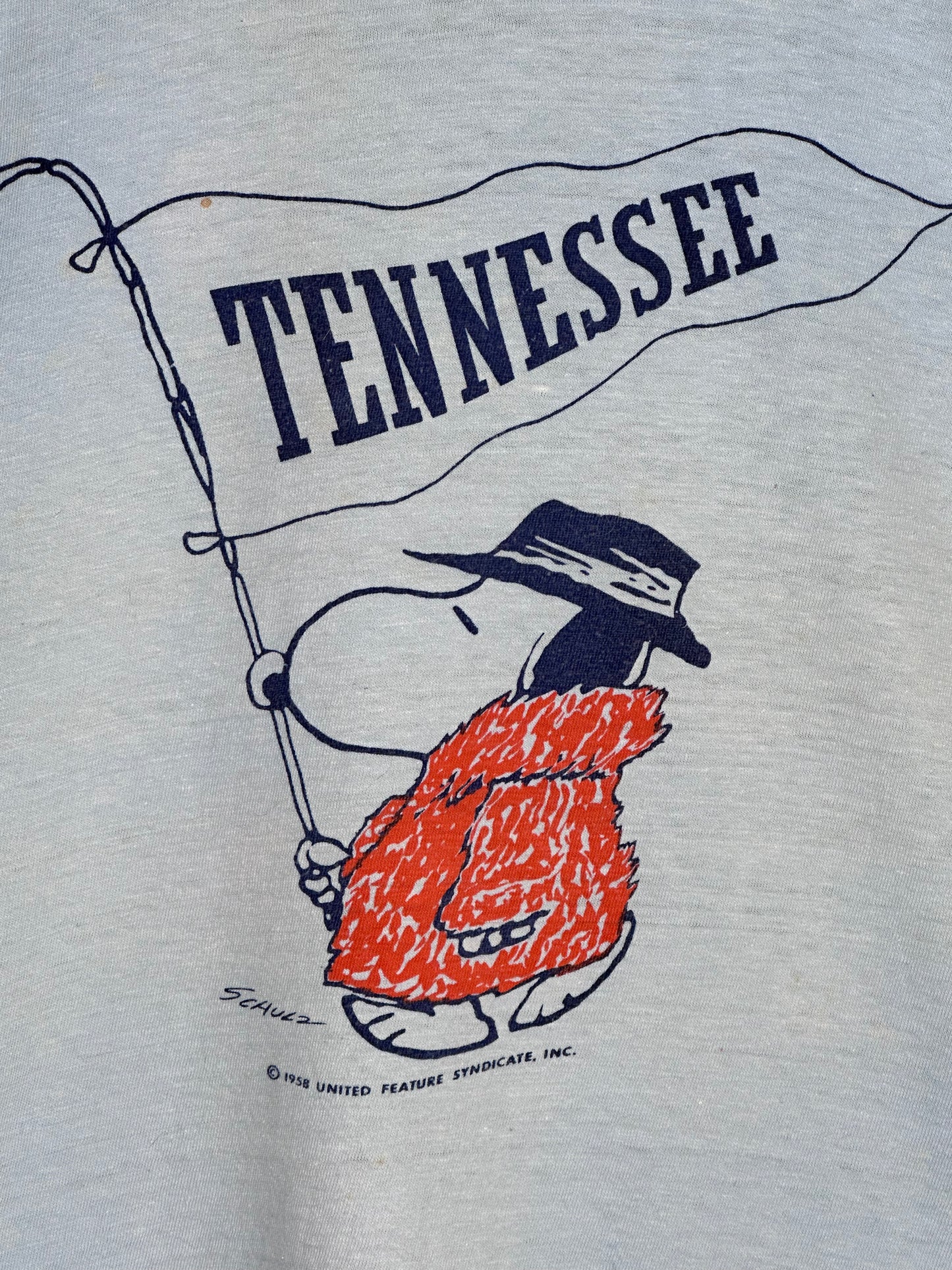 Vintage 70’s Snoopy Tennessee Vols T-Shirt M