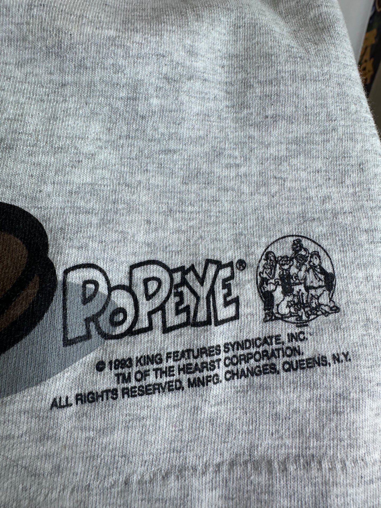 Vintage 1993 Popeye T-Shirt XL