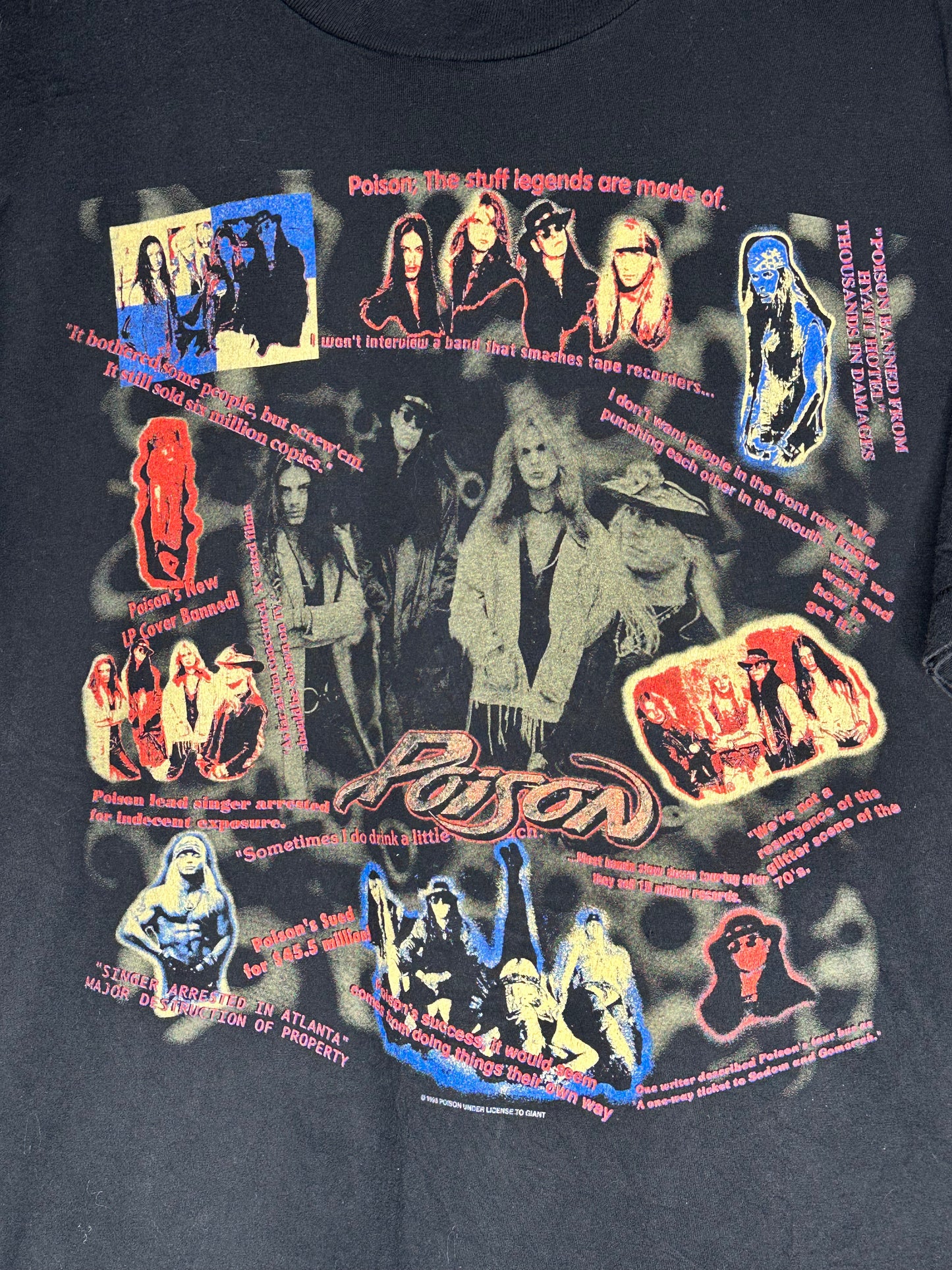 Vintage 1993 Poison - Native Tongue World Tour - L