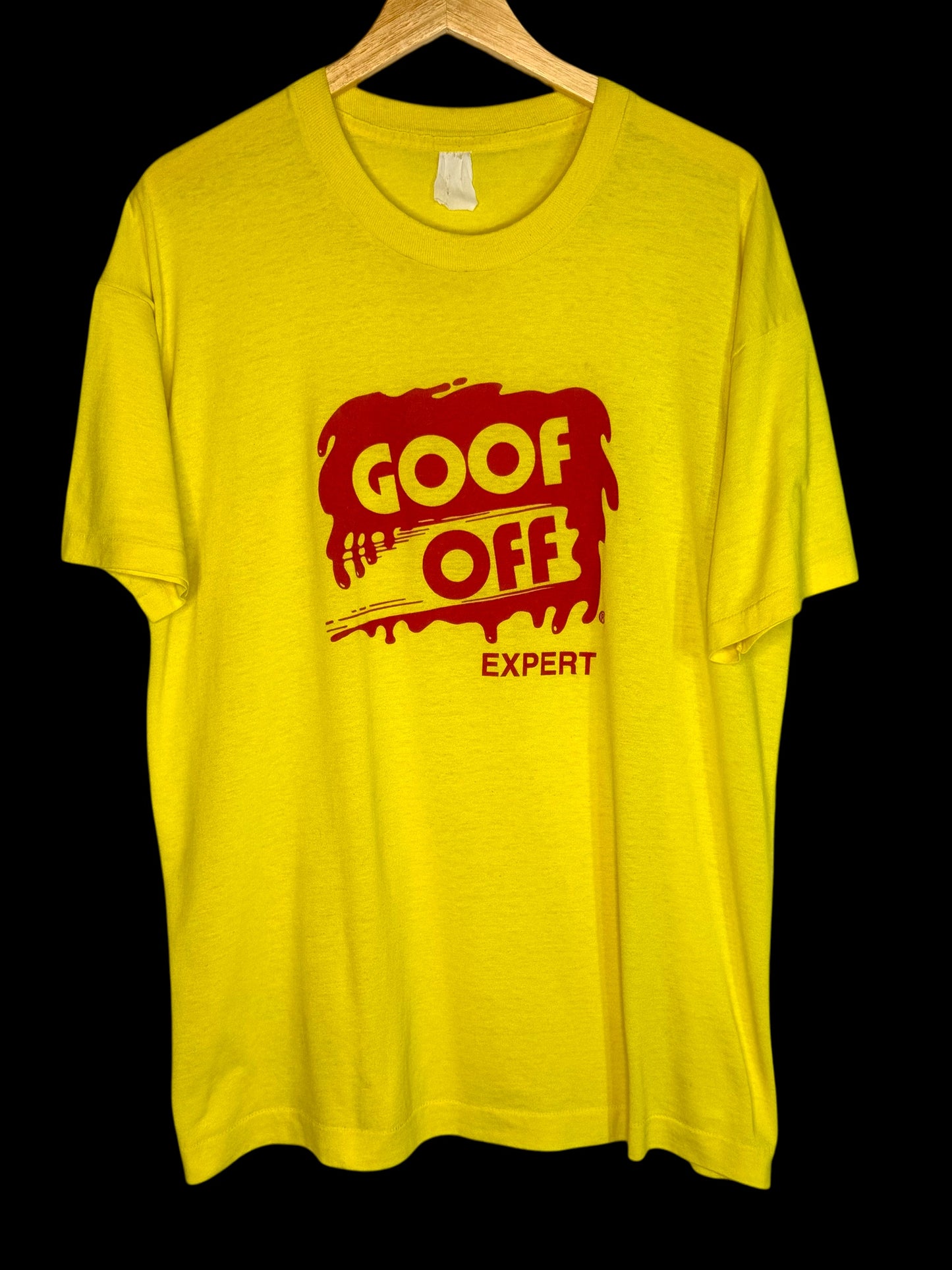 Vintage 80’s Goof Off Expert T-Shirt XL