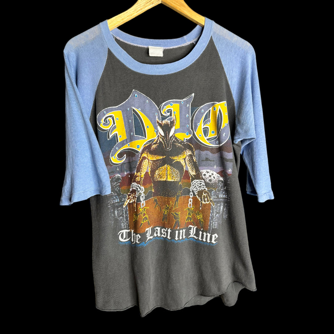 Vintage 1984 DIO Last In Line RARE Parking Lot T-Shirt L