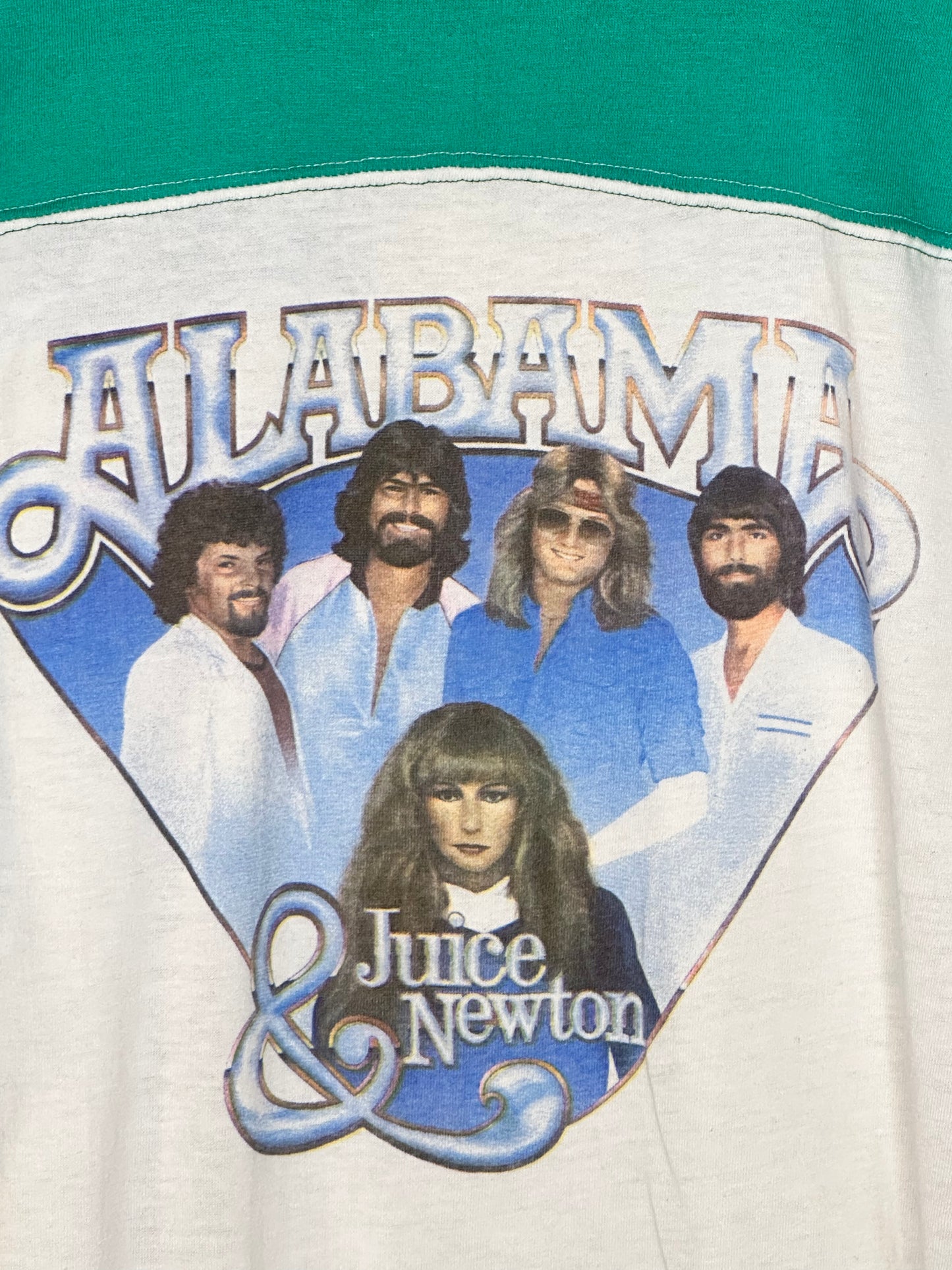 Vintage 1983 Alabama & Juice Newton Salem Spirit Concert Series t-shirt