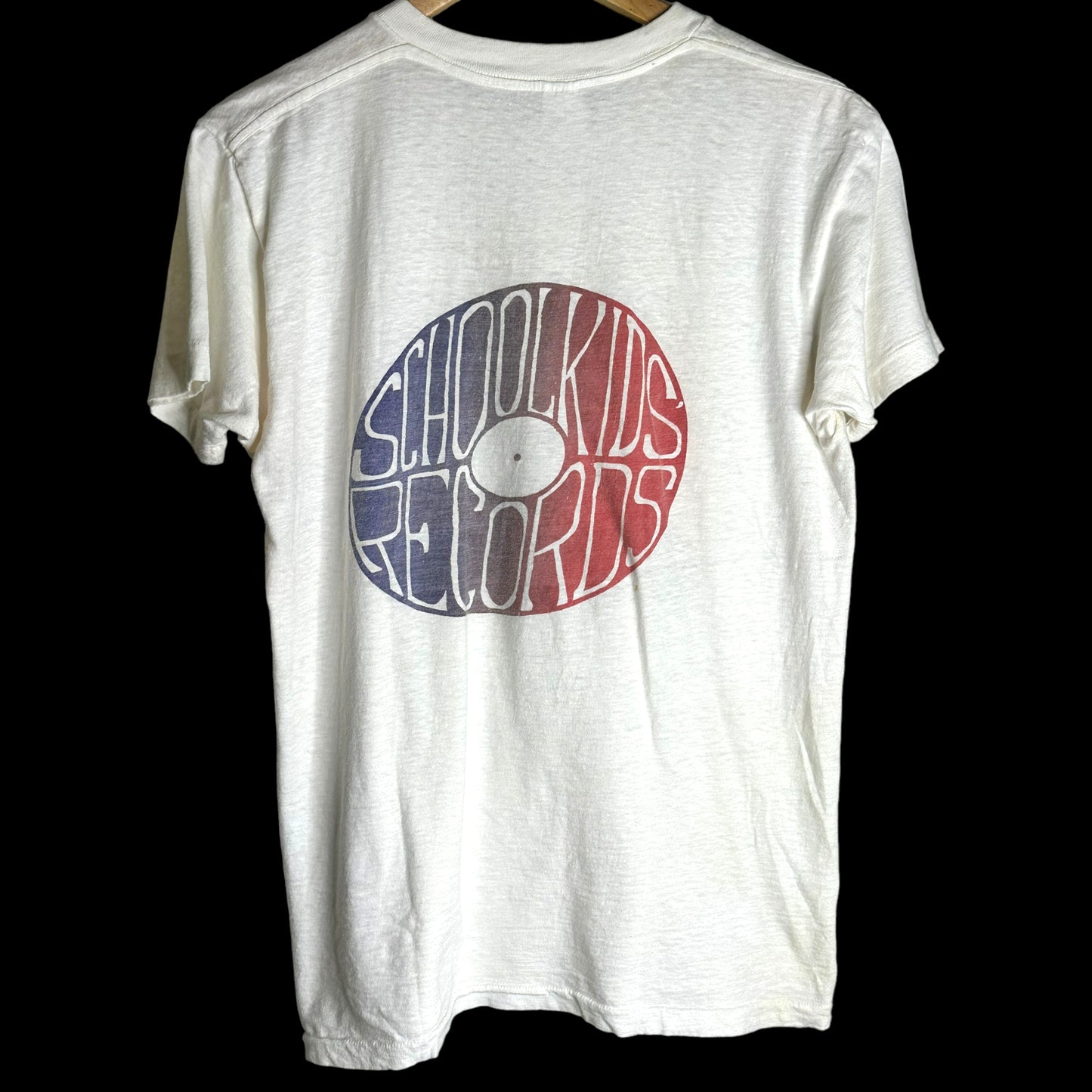 Vintage 70’s SCHOOLKIDS RECORDS t shirt L