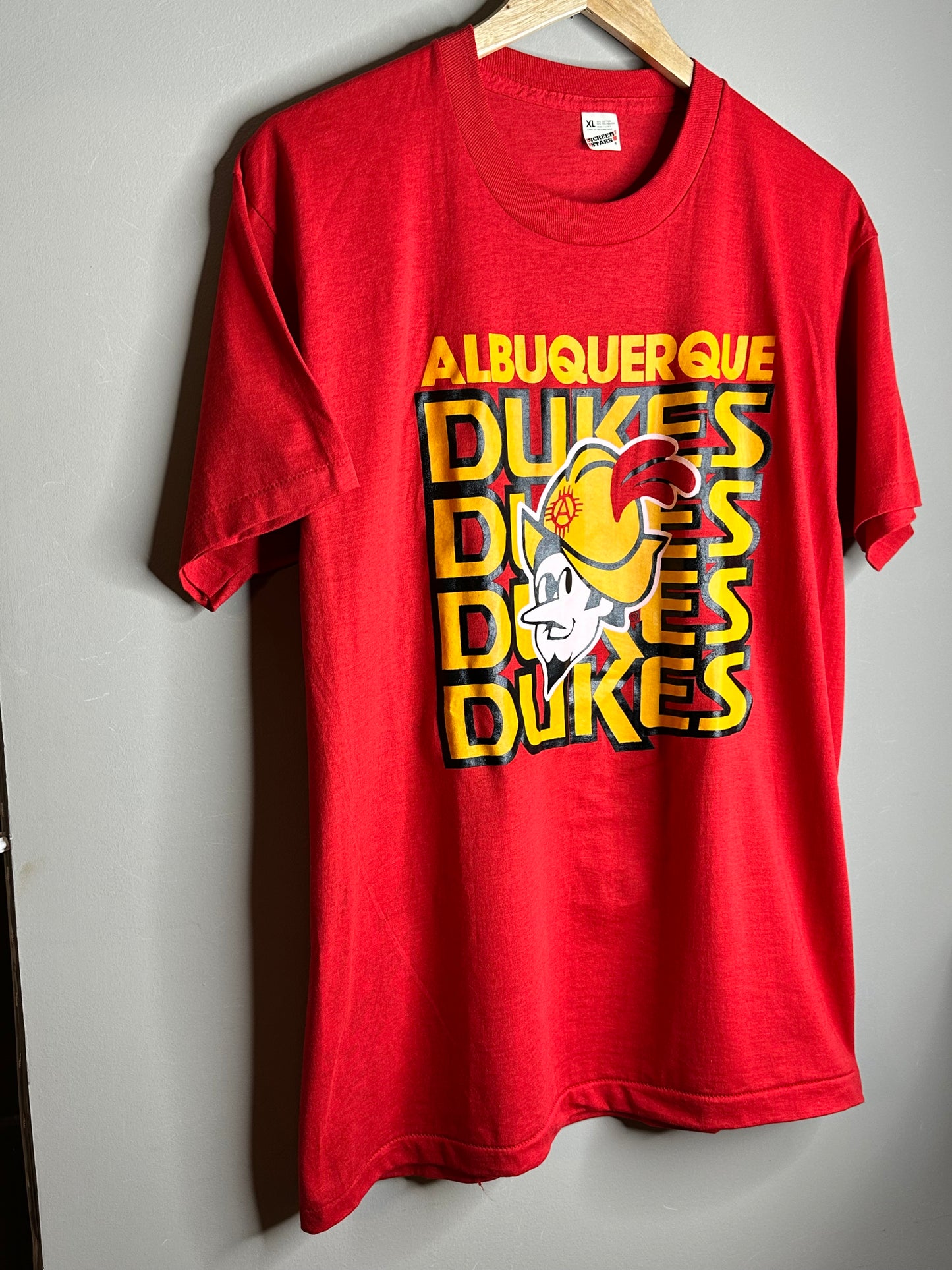 Vintage 80’s Albuquerque Dukes Baseball t-shirt XL