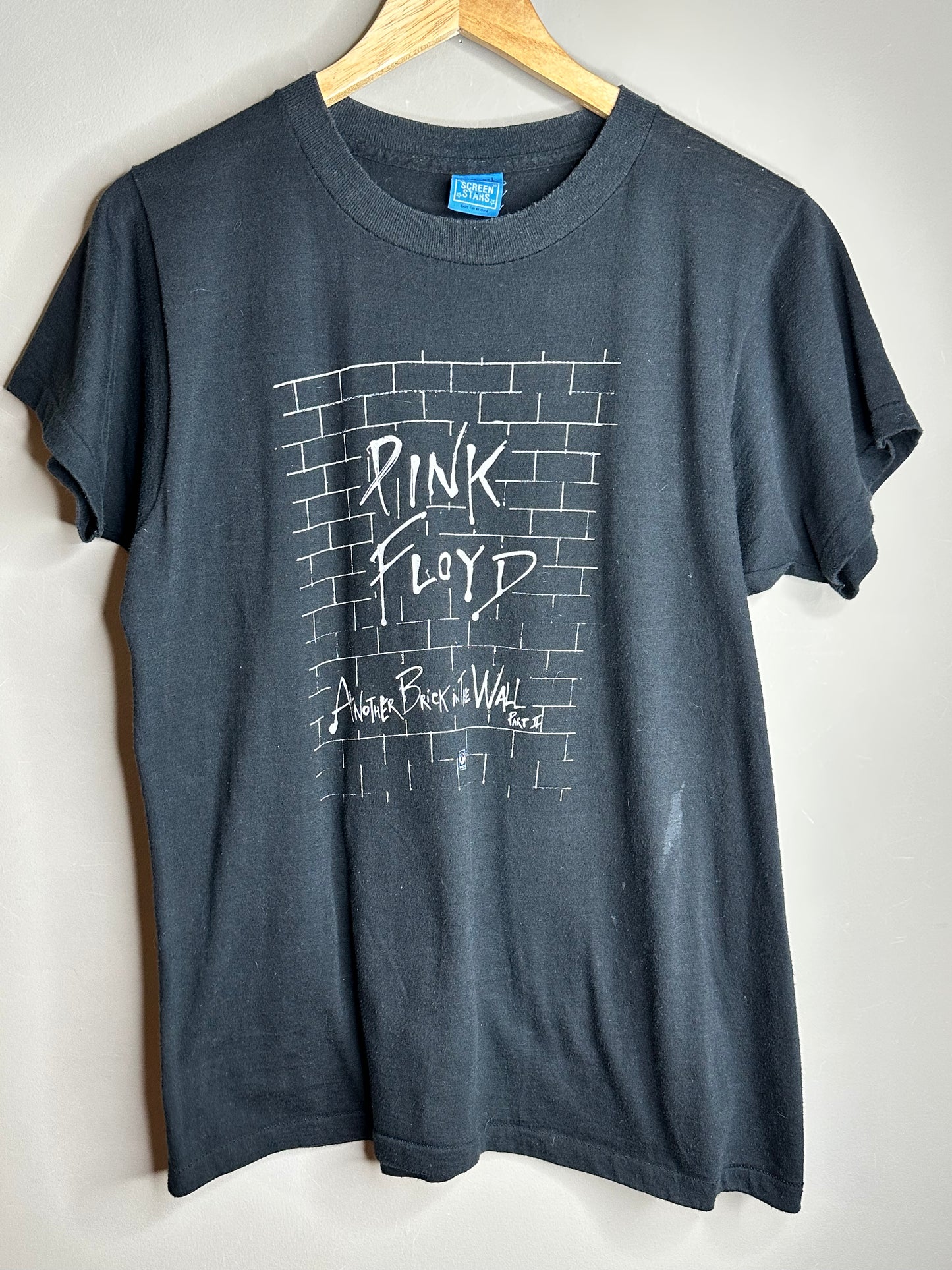 Vintage 1980 PINK FLOYD Another Brick In The Walk t-shirt L