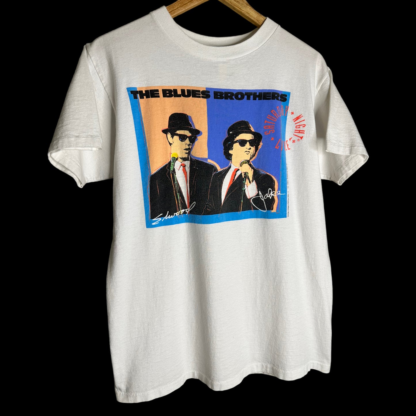 Vintage 1992 BLUES BROTHERS SNL t shirt L