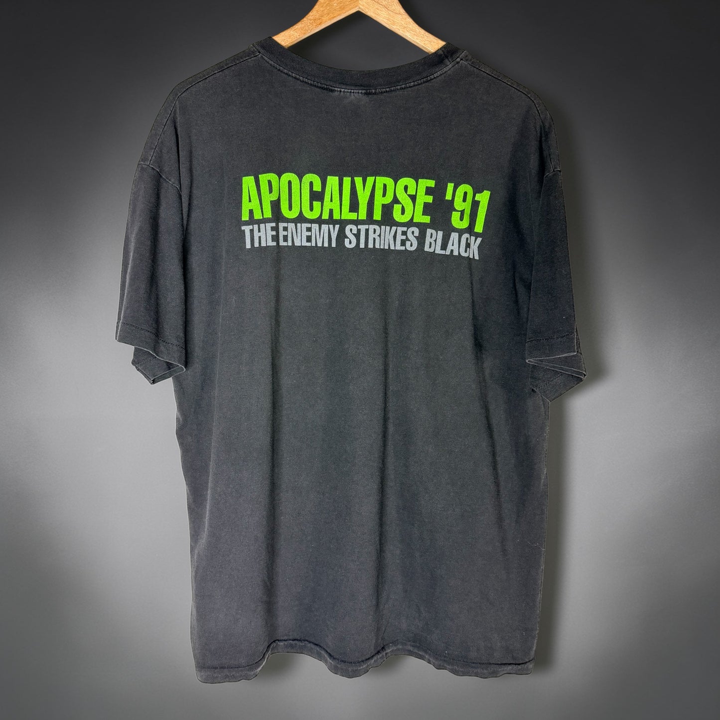 Vintage 1991 Public Enemy Apocalypse ‘91 T-Shirt XL