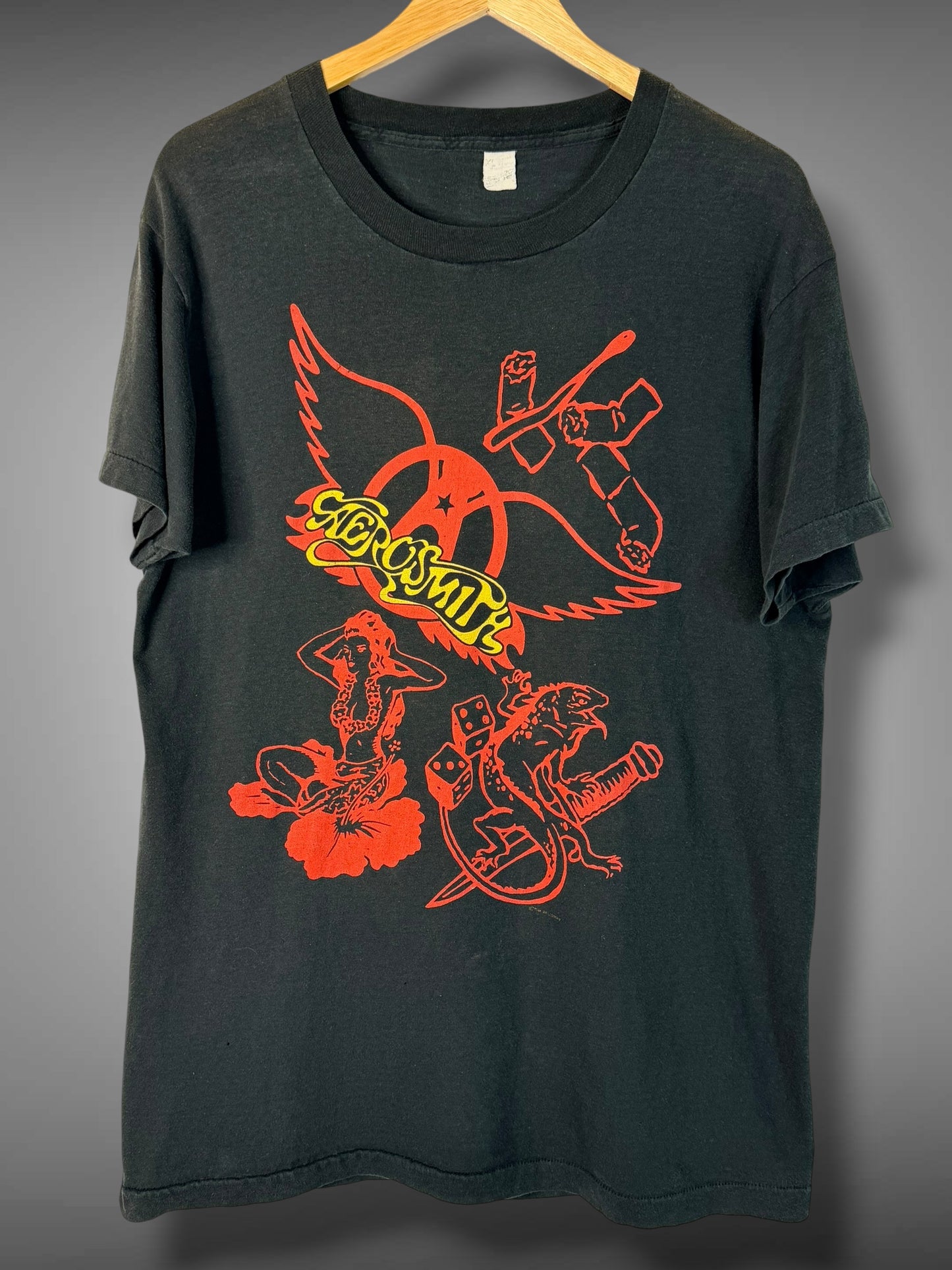 Vintage 1988 Aerosmith Permanent Vacation T-Shirt XL