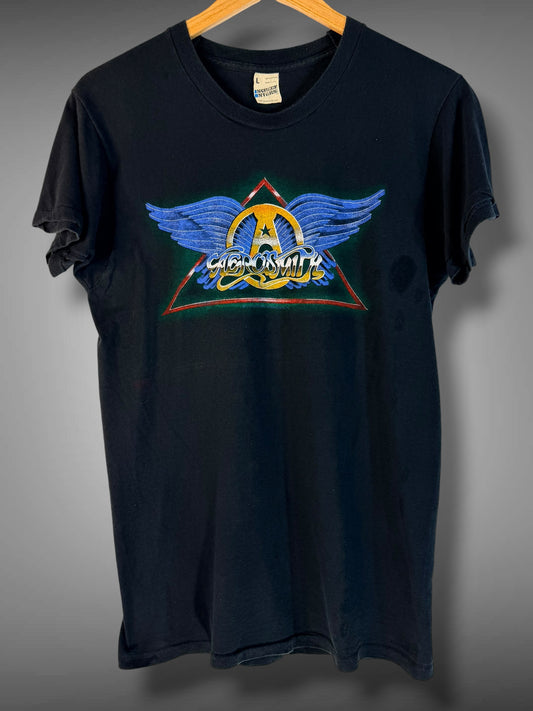 Vintage 1982 Aerosmith Rock In A Hard Place T-Shirt M