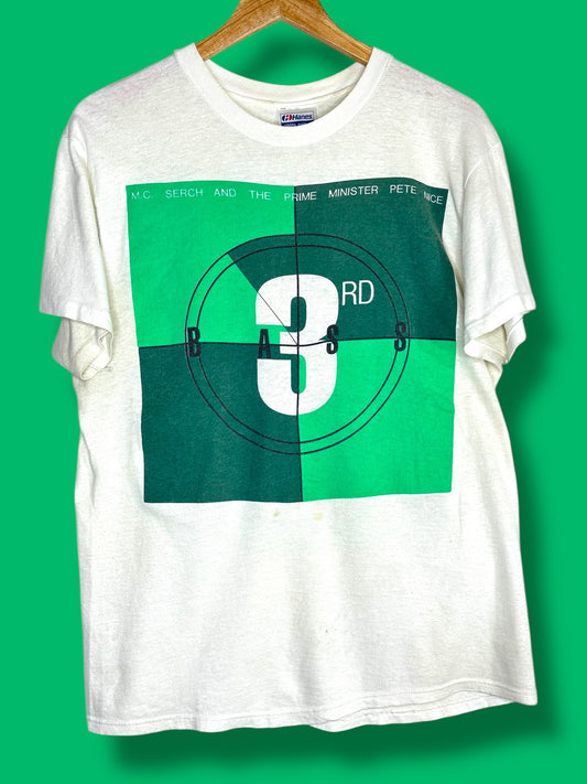 Vintage 1990 3rd Bass Rap T-Shirt L