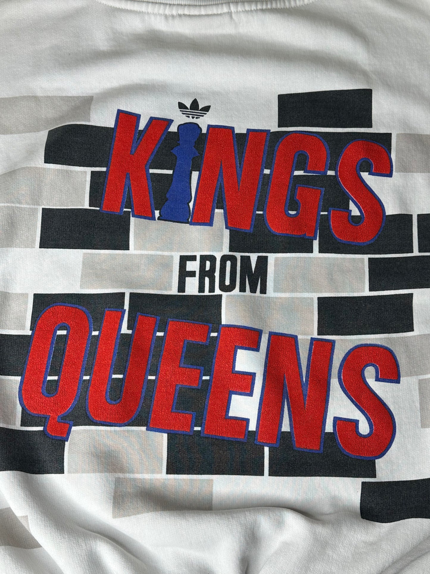 Vintage 80’s RUN DMC Adidas Kings From Queens Sweatshirt