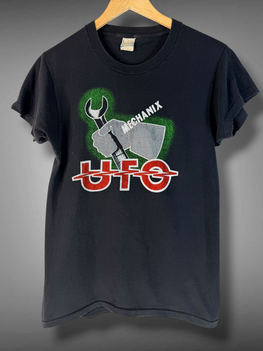 Vintage 1982 UFO Mechanix American Tour T-Shirt M