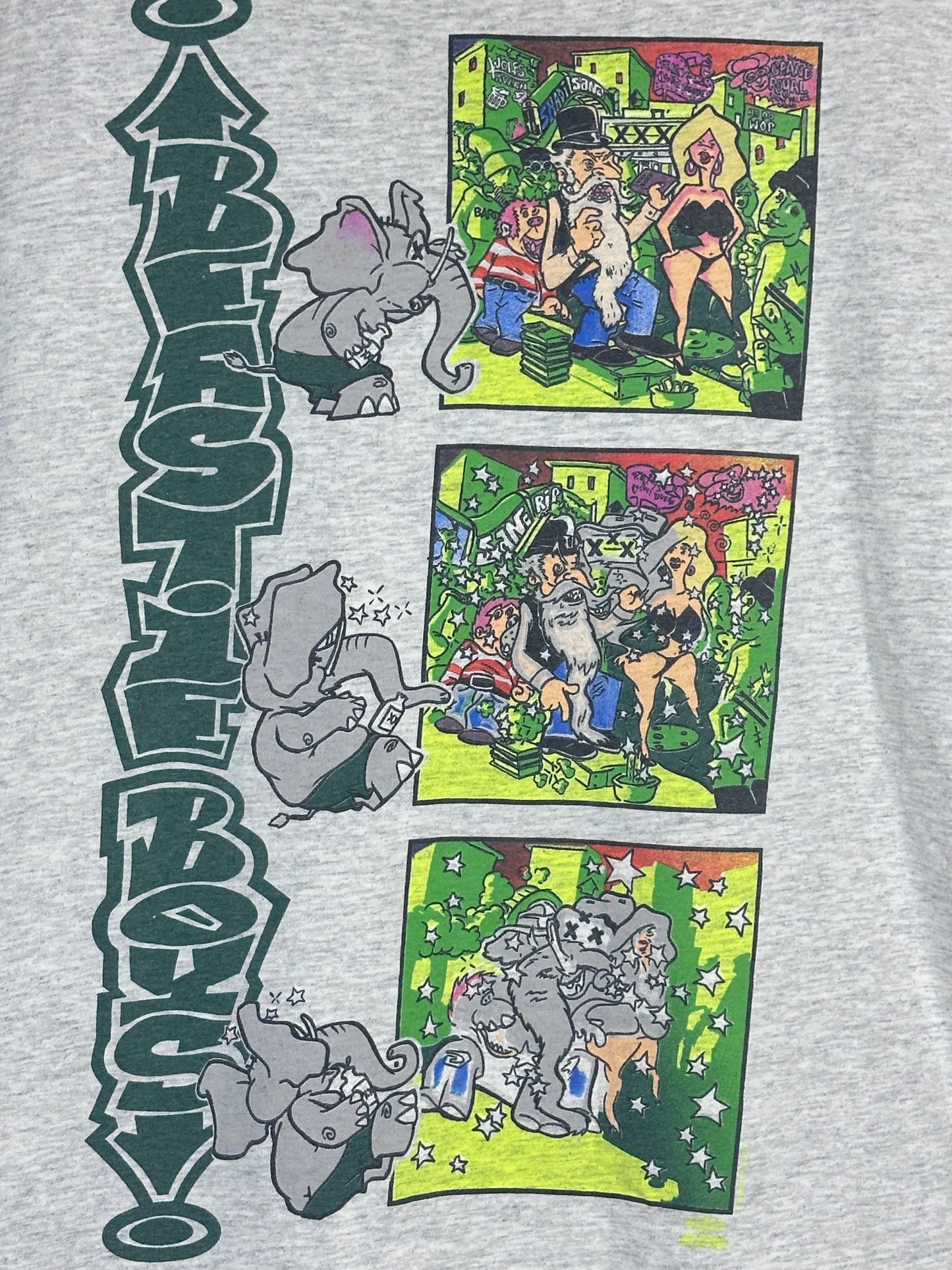 Vintage 1992 Beastie Boys Dusted Elephant T-Shirt XL