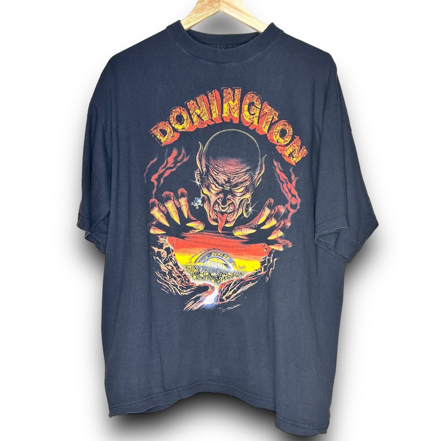 Vintage 1996 Monsters of Rock Donington Concert T-Shirt XL