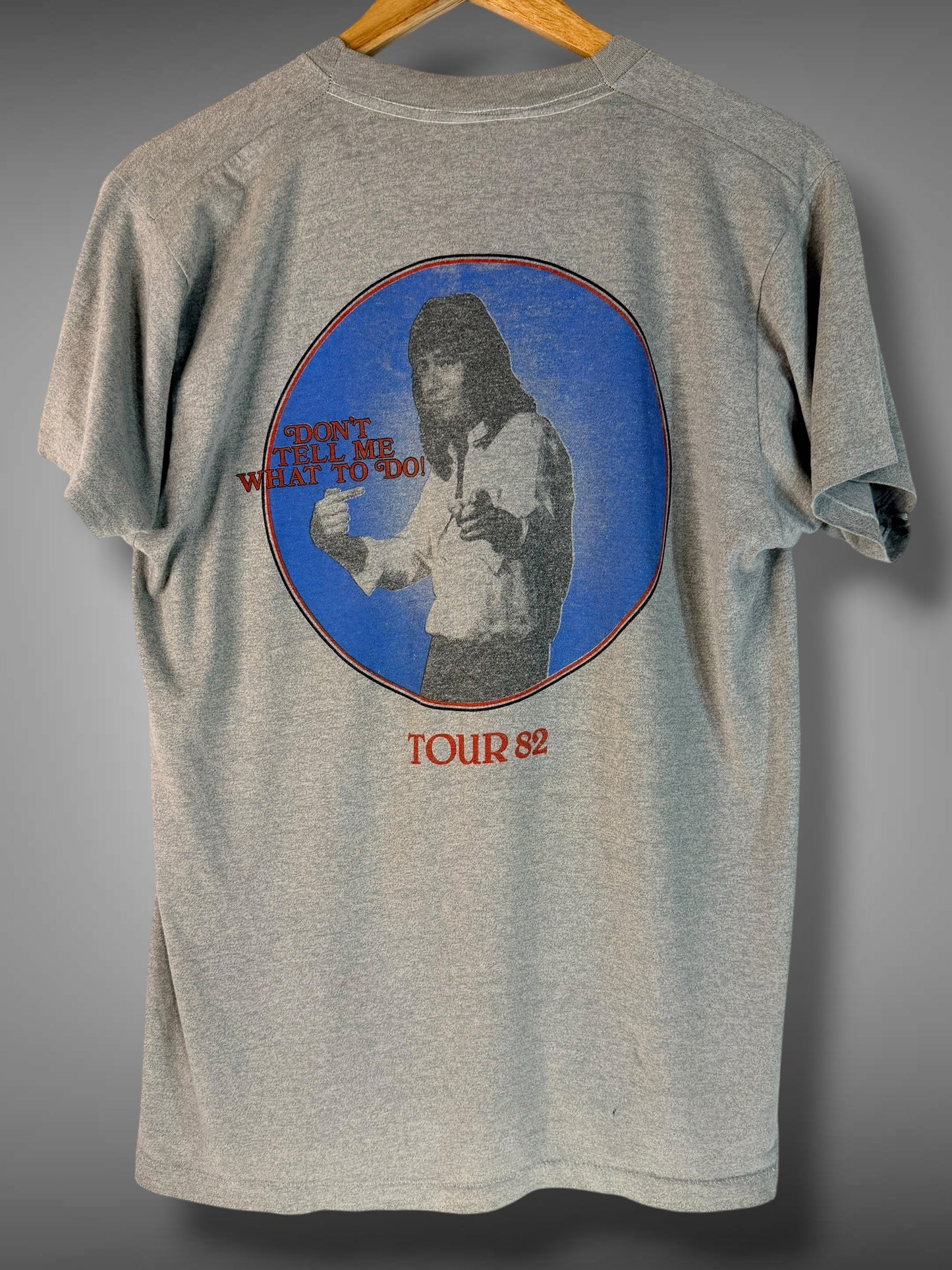 Vintage 1982 Pat Travers Black Pearl Tour T-Shirt L