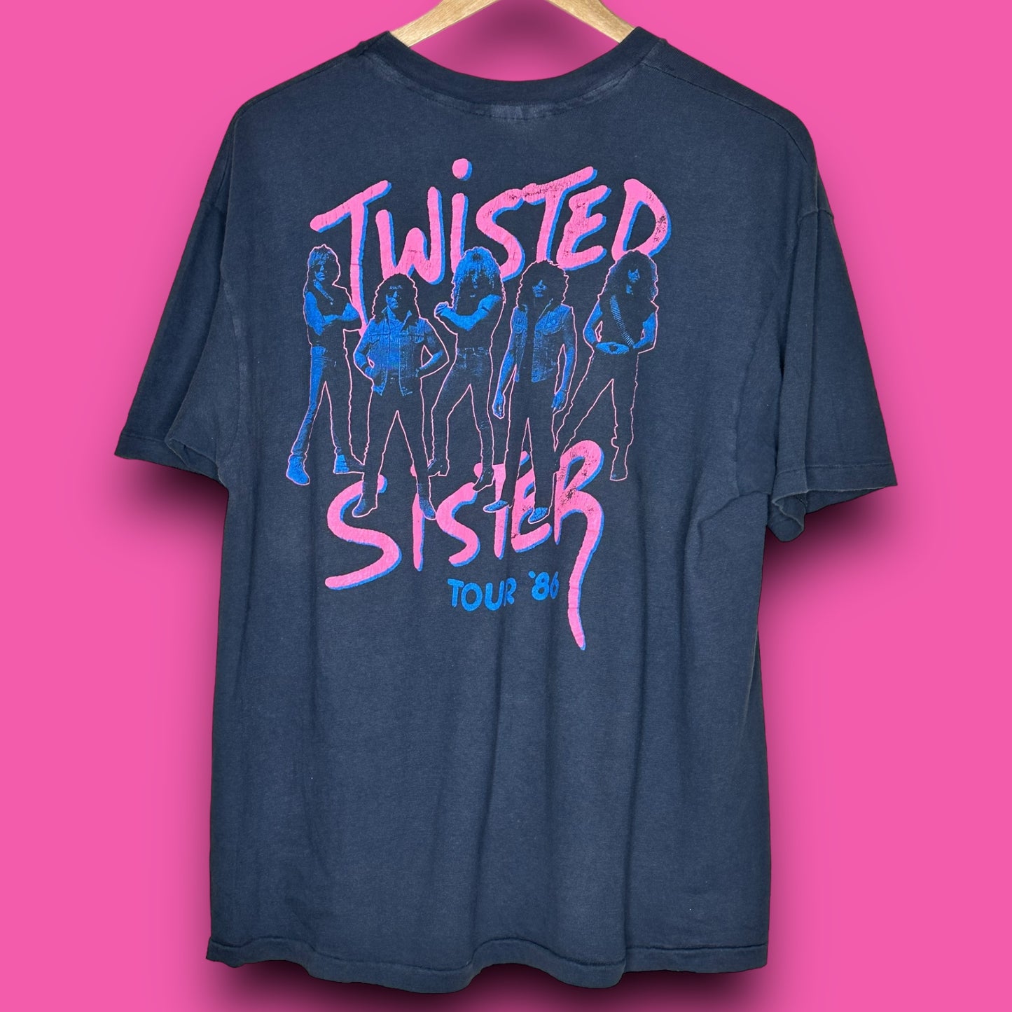 Vintage 1986 Twisted Sister Come Out and Play T-Shirt L