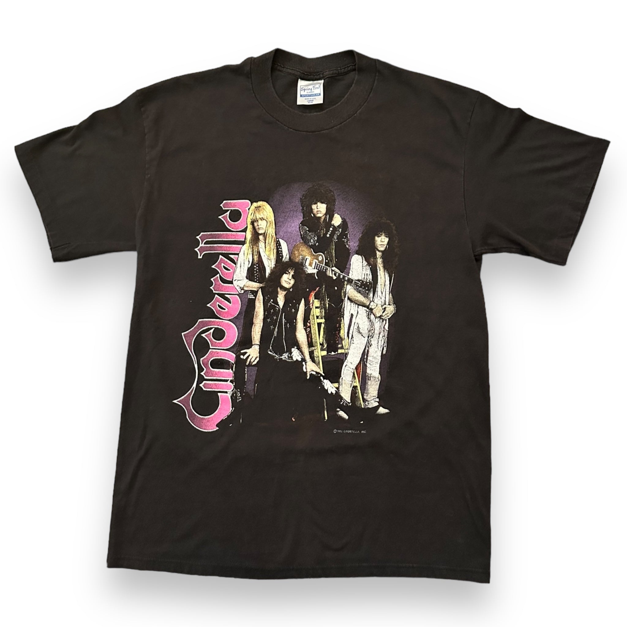 Vintage 1988 Cinderella • Long Cold Winter Tour T-Shirt