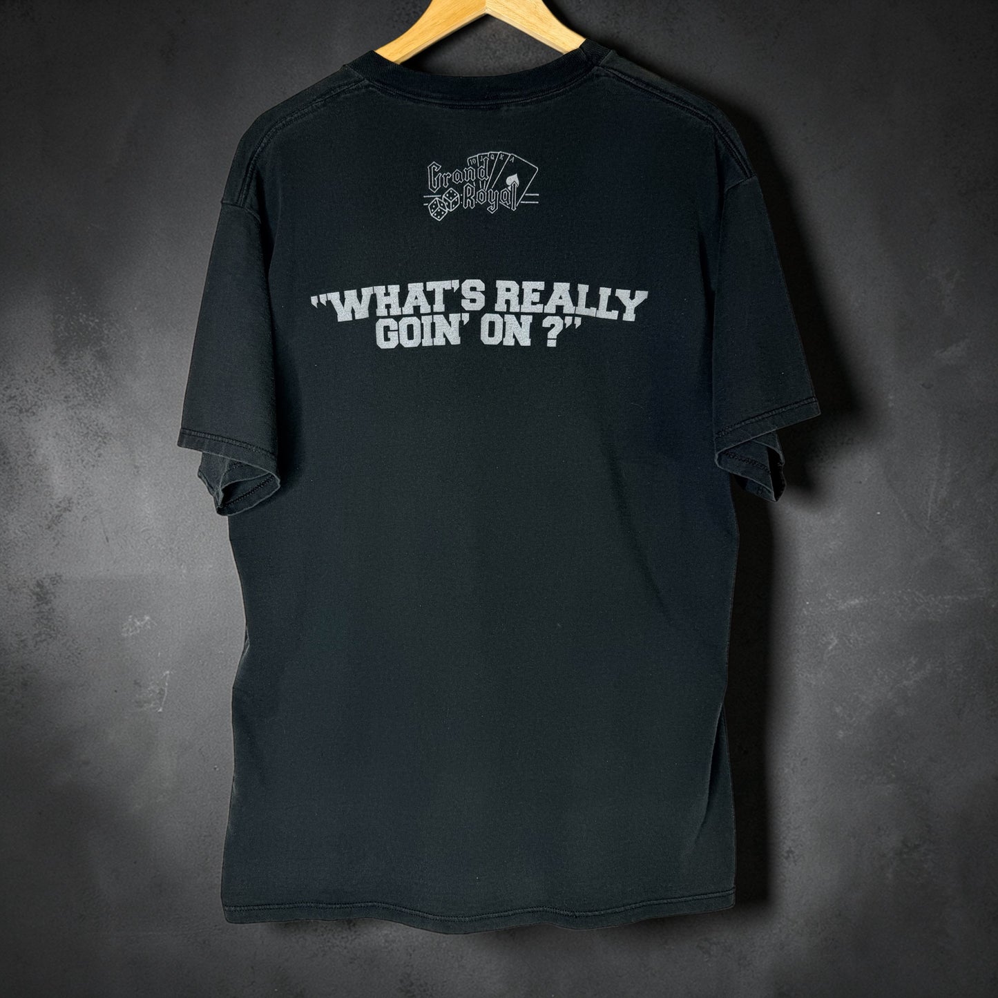 Vintage 1994 DJ Hurricane - “What’s Really Goin’ On?” Grand Royal T-Shirt XL
