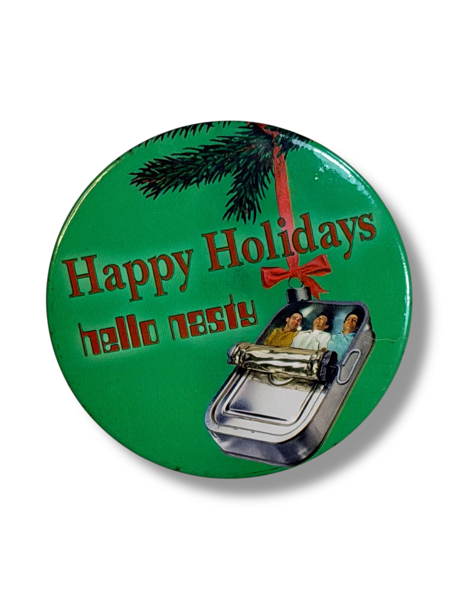 Vintage 1998 Beastie Boys Hello Nasty Promo 3” Metal Button