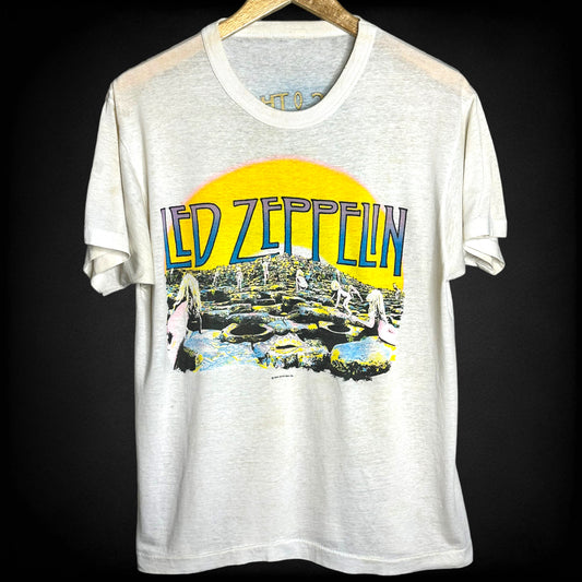 Vintage 1984 Led Zeppelin Houses of The Holy T-Shirt L