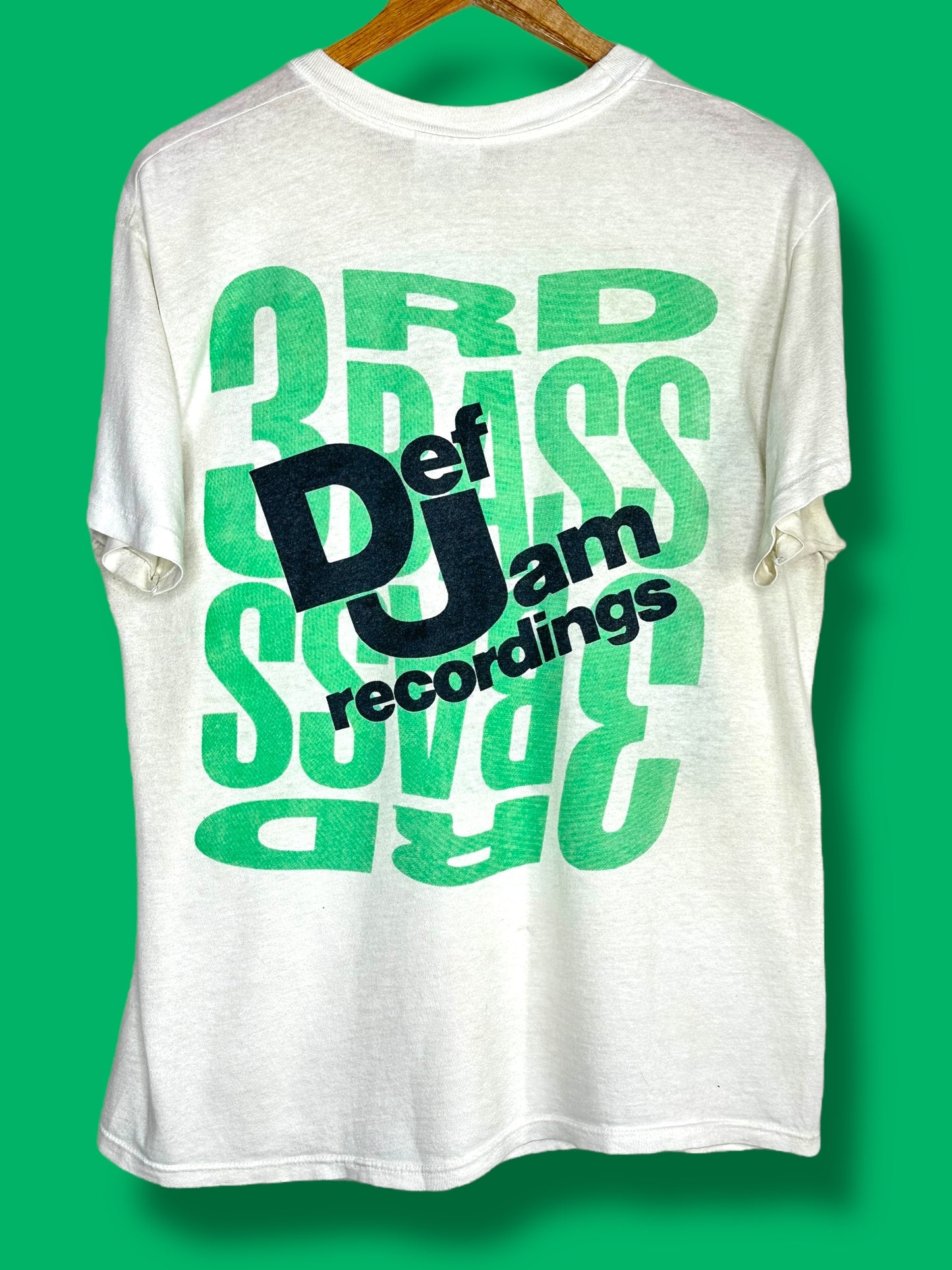 Vintage 1990 3rd Bass Rap T-Shirt L