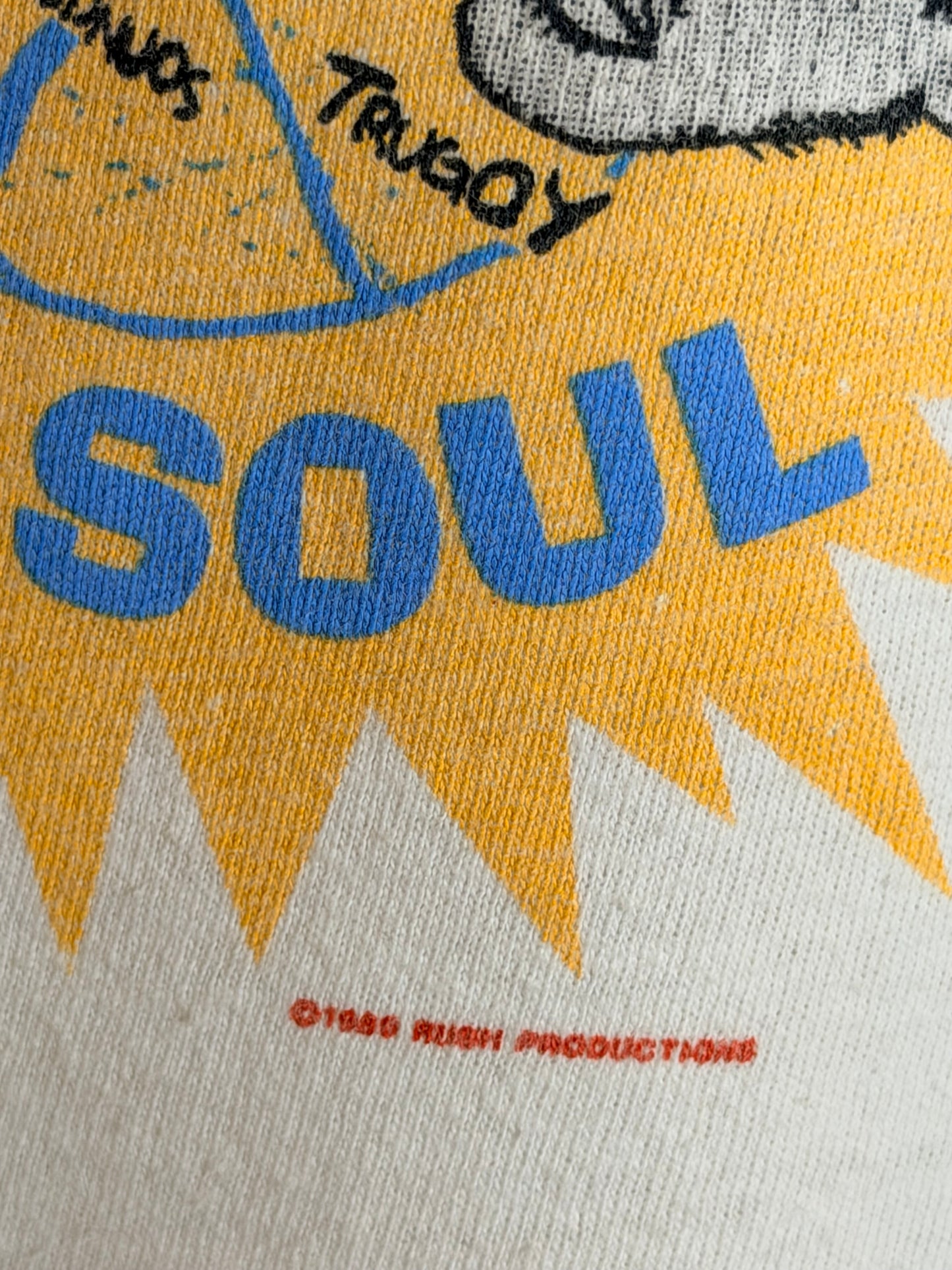 Vintage 1989 LL Cool J Nitro Tour w/ Slick Rick & De La Soul T-Shirt M