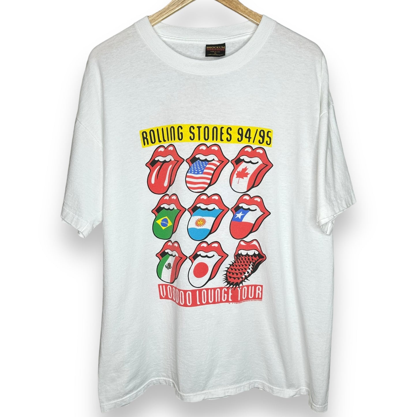Vintage 1994 Rolling Stones Voodoo Lounge Tour T-Shirt XL