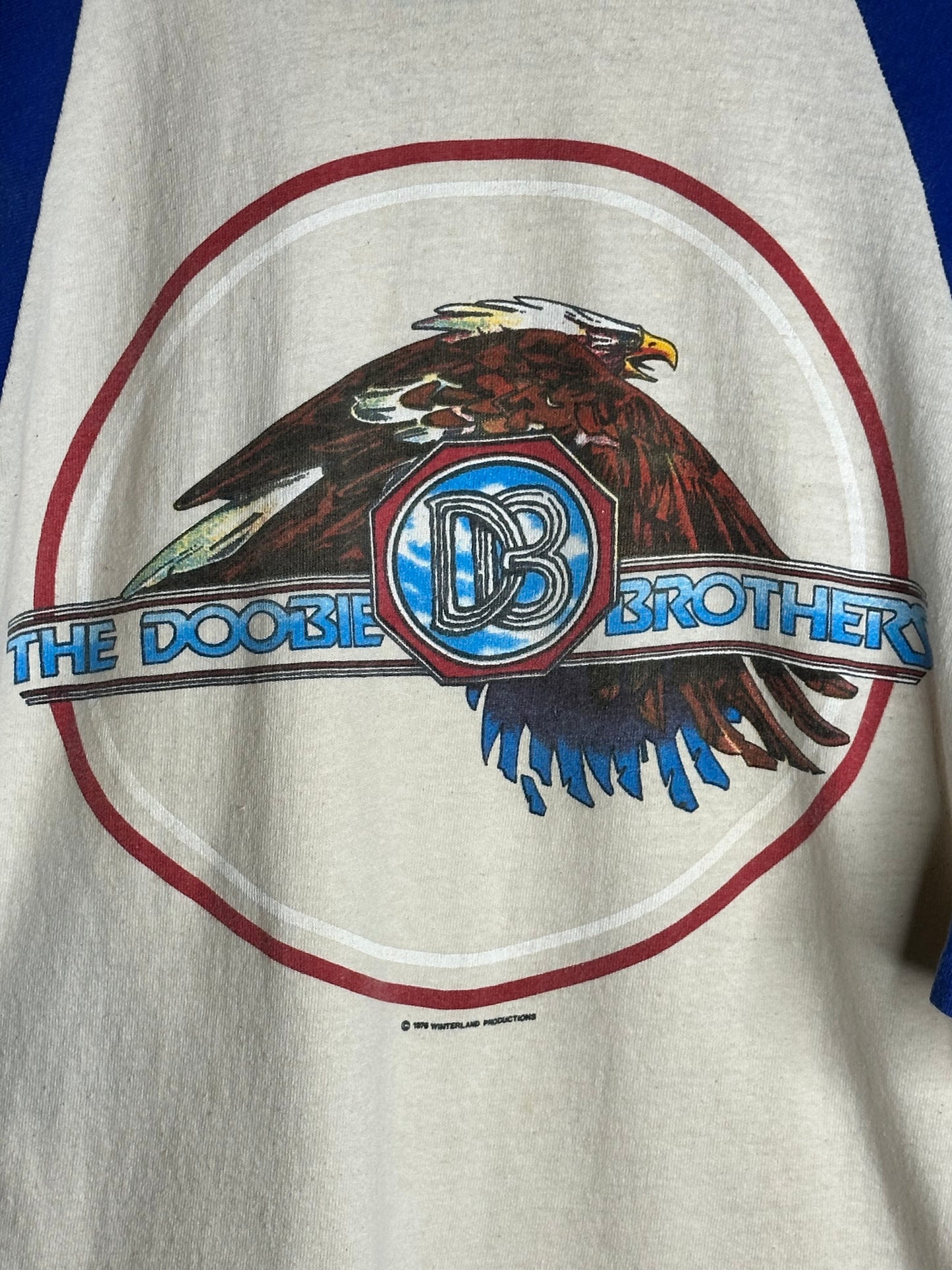 Vintage 1976 The Doobie Brothers T-Shirt M