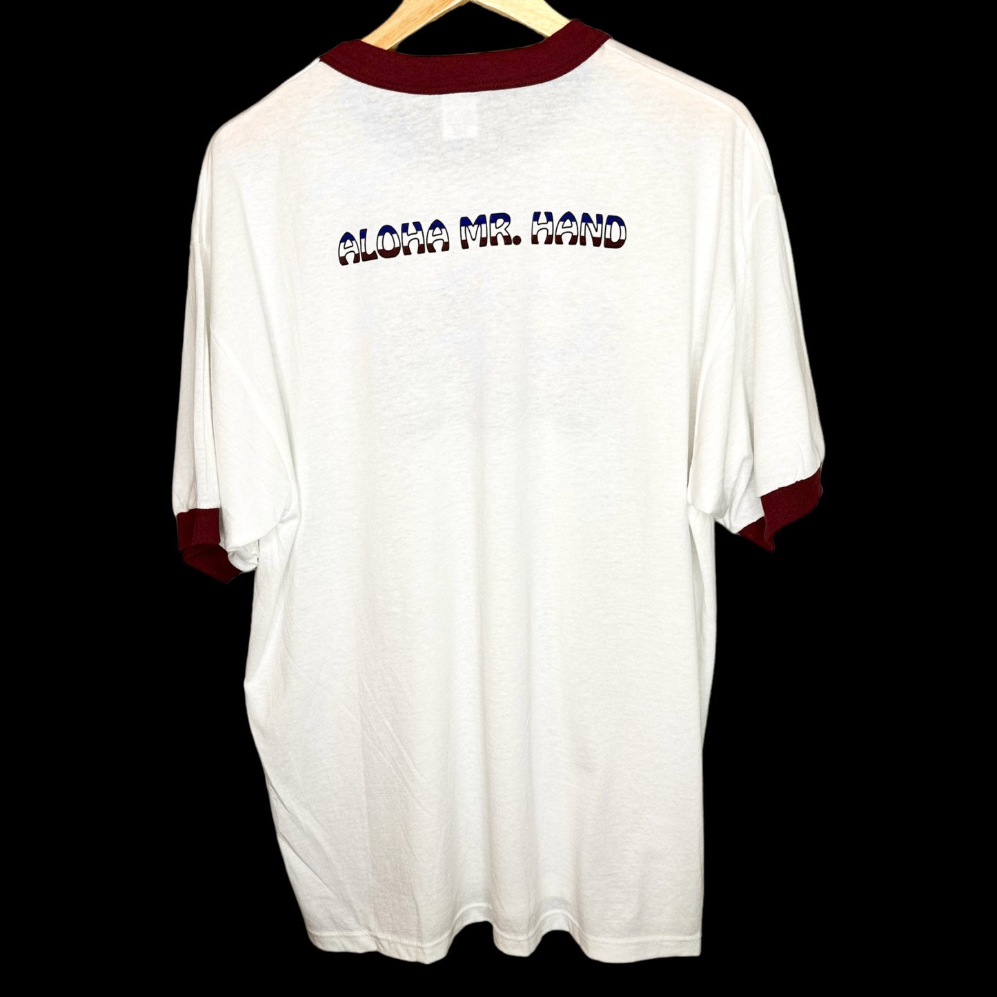 VINTAGE 1994 BEASTIE BOYS ALOHA MR. HAND RARE RED VARIANT T-Shirt XL
