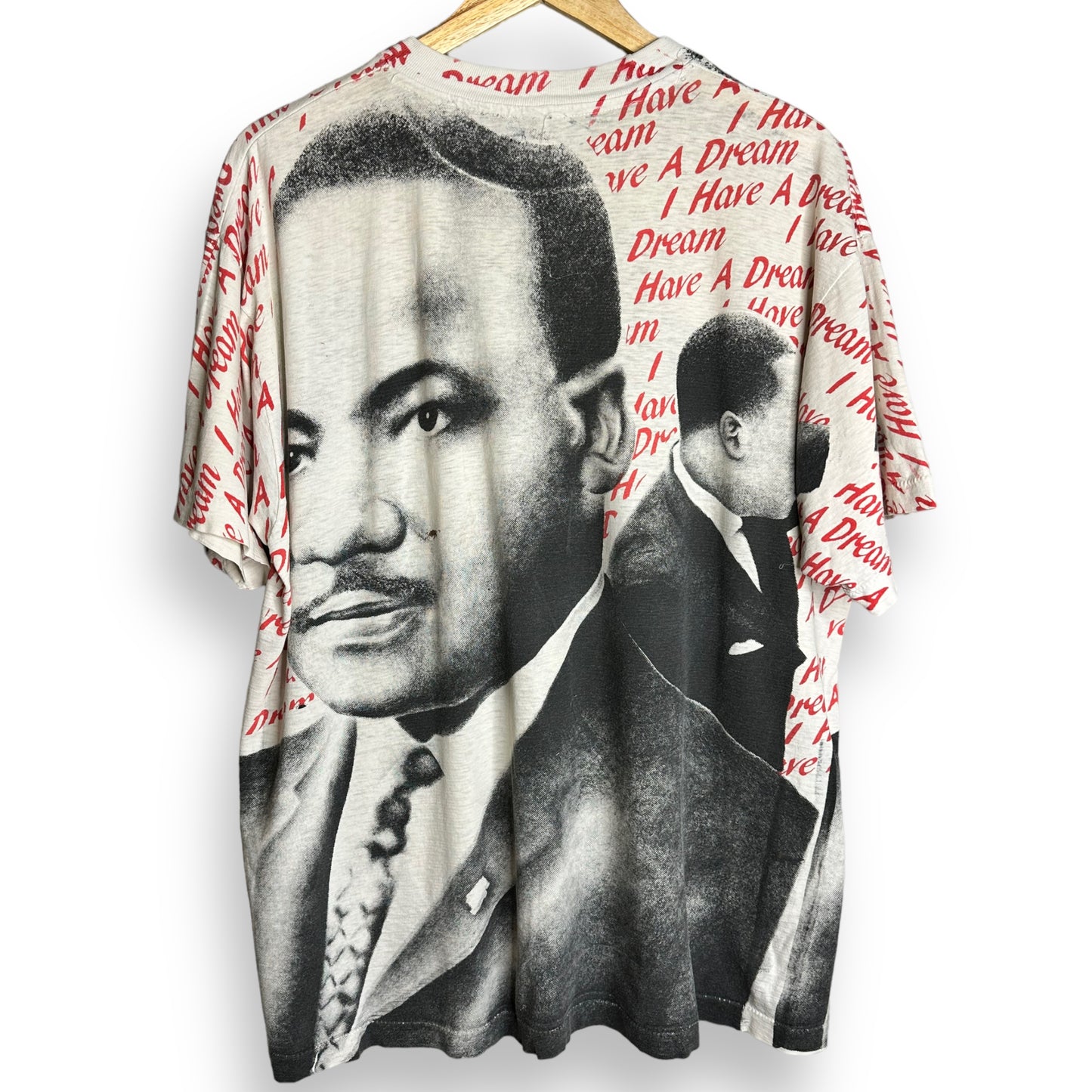 Vintage 1990 Dr. Martin Luther King Jr. - I Have A Dream AOP T-Shirt XL