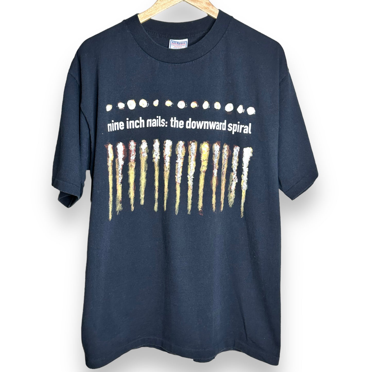 Vintage 1994 Nine Inch Nails The Downward Spiral T-Shirt XL
