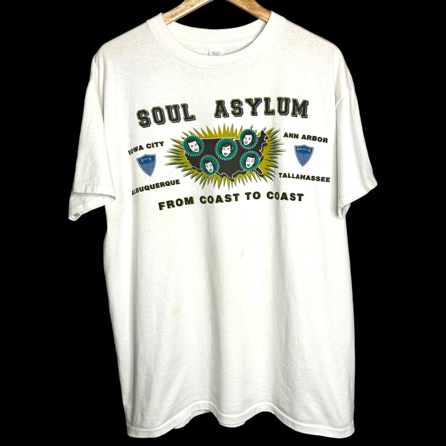Vintage 90’s Soul Asylum Coast to Coast T-Shirt XL