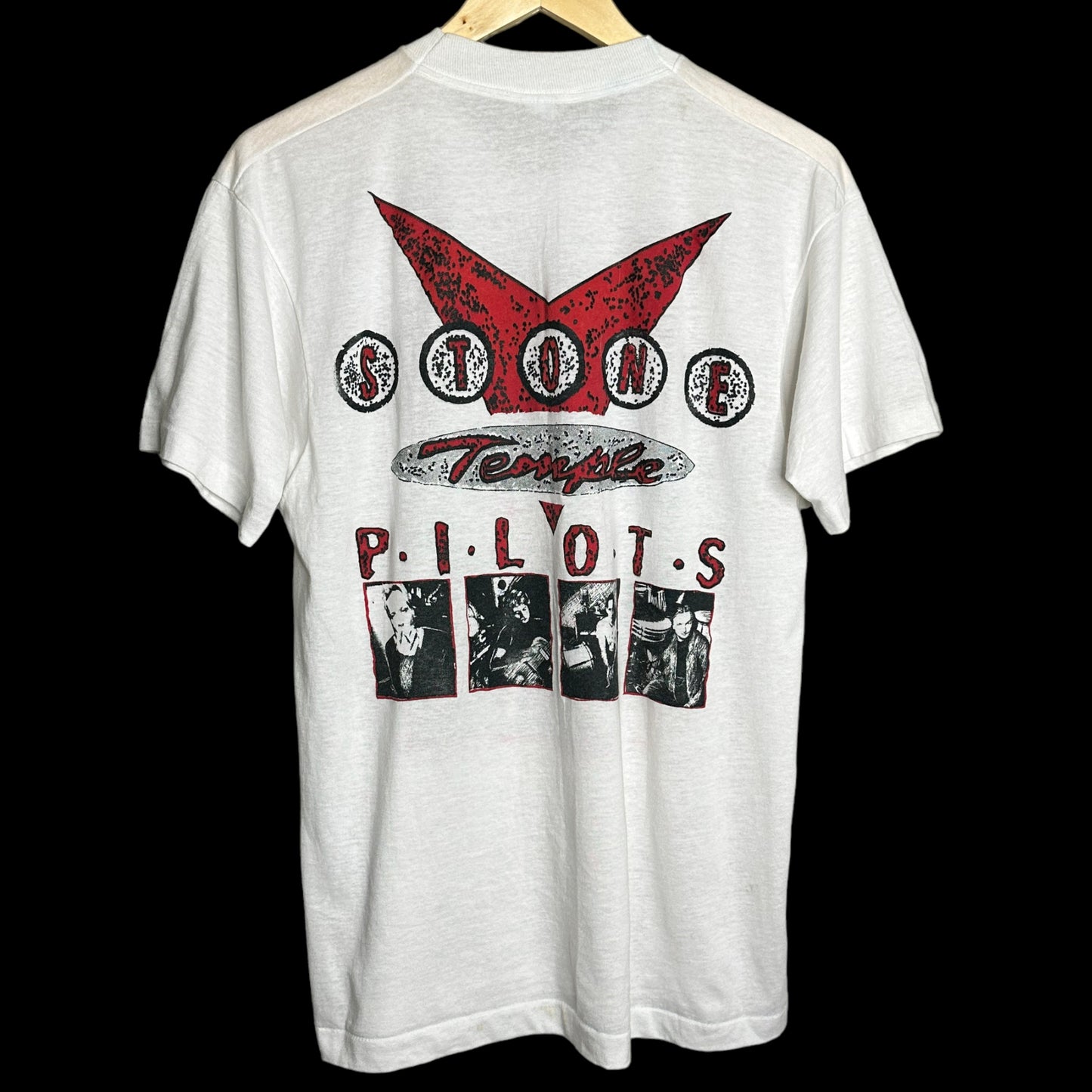 Vintage 90’s Stone Temple Pilots On Tour Bootleg T-Shirt L