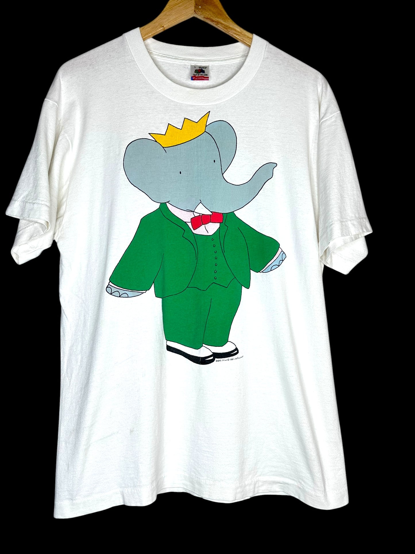 Vintage 1988 Babar the Elephant T-Shirt L