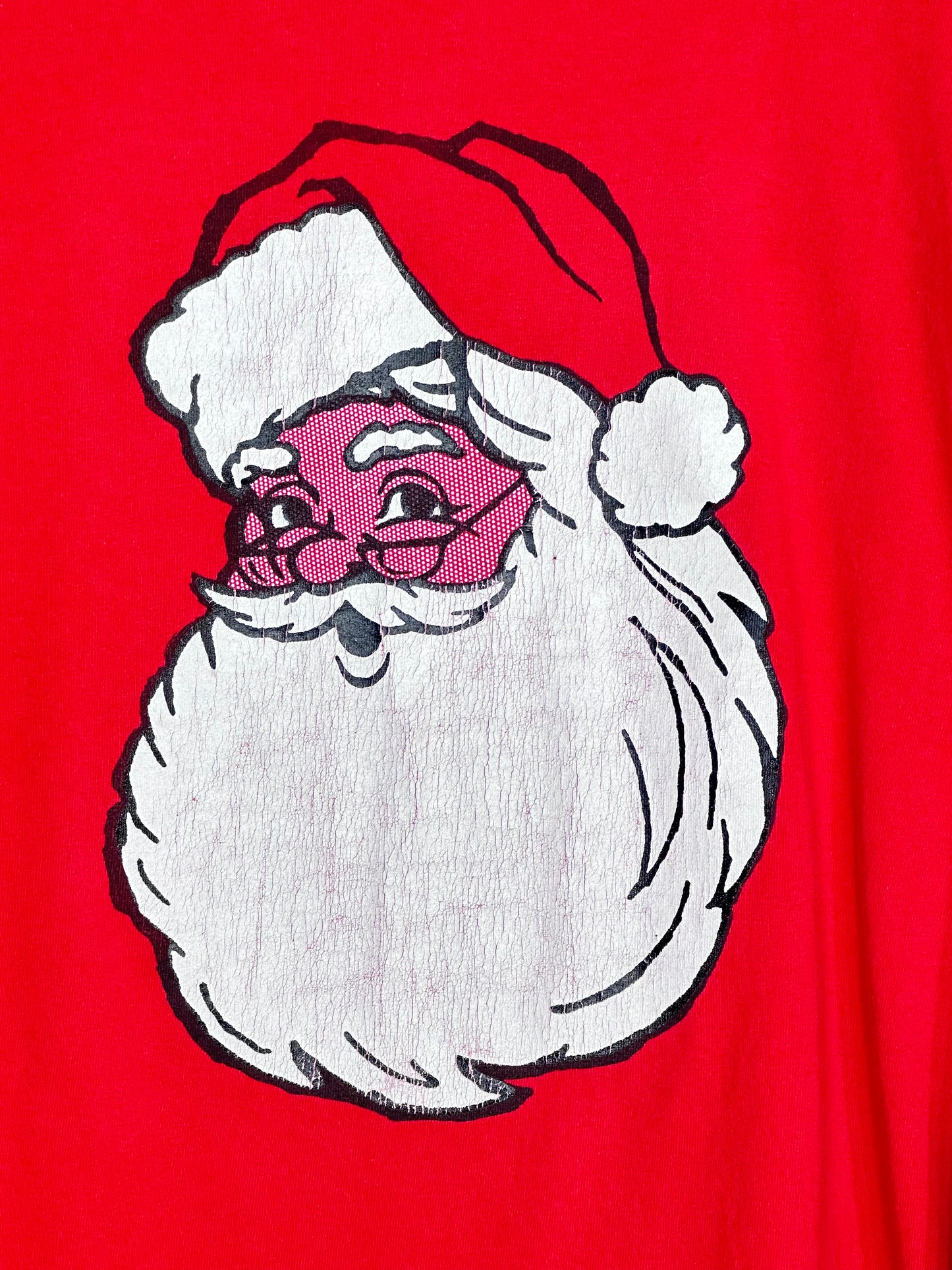 Vintage 80’s Santa Claus Long Sleeve T-Shirt XL