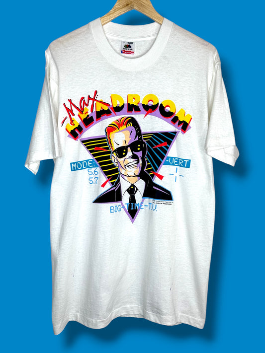 Vintage 1987 Max Headroom T-Shirt L