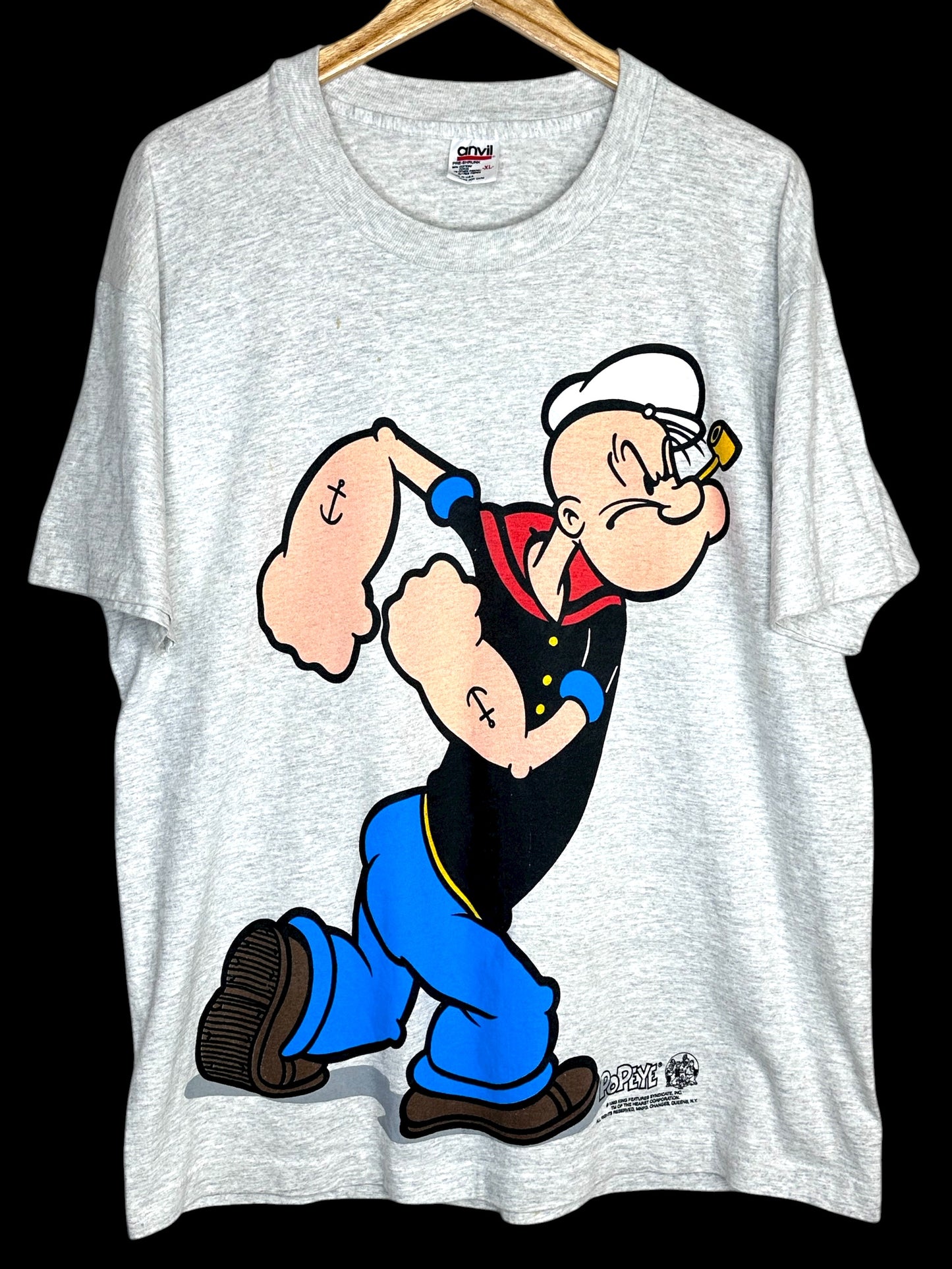Vintage 1993 Popeye T-Shirt XL