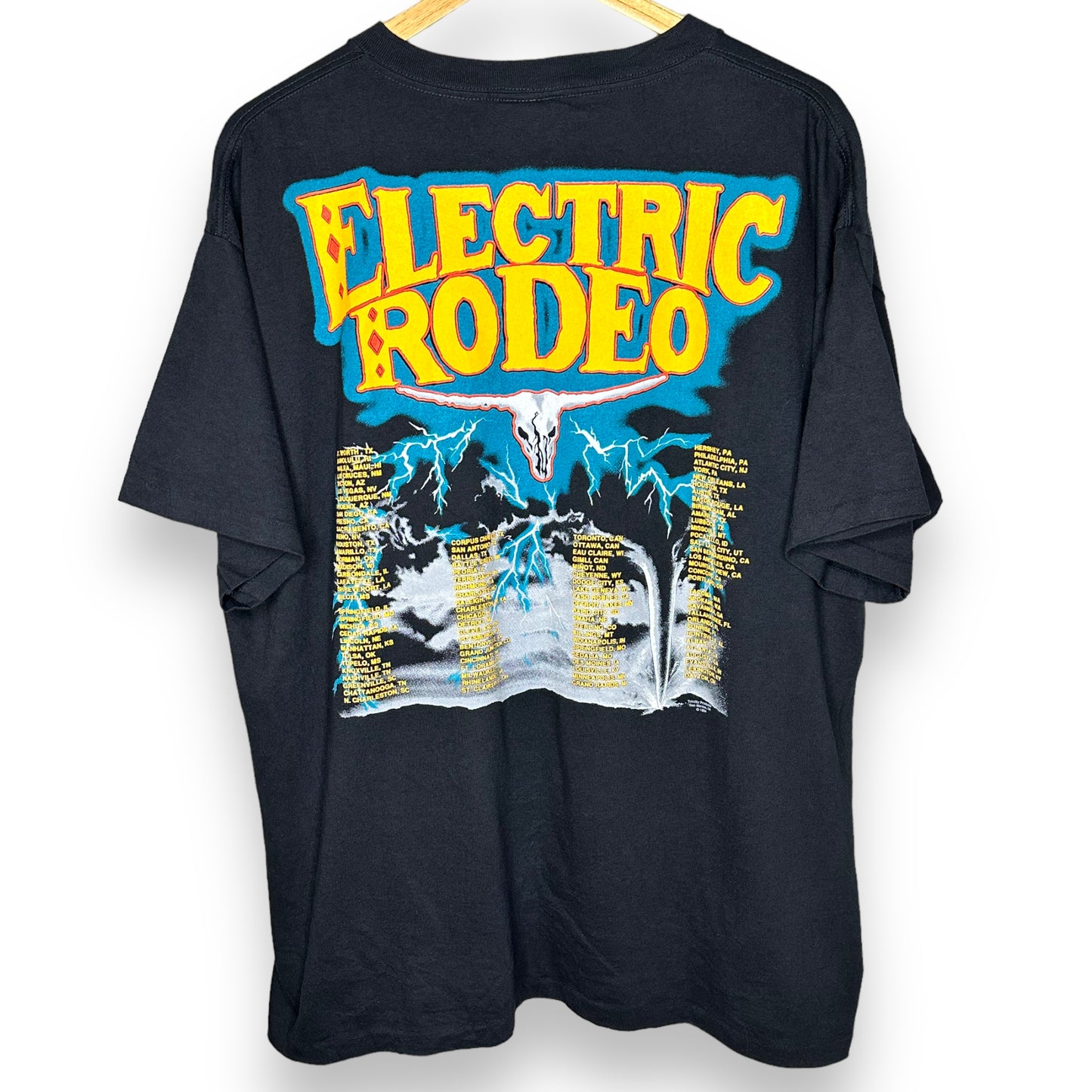 Vintage 1994 Brooks & Dunn Electric Rodeo T-Shirt XL