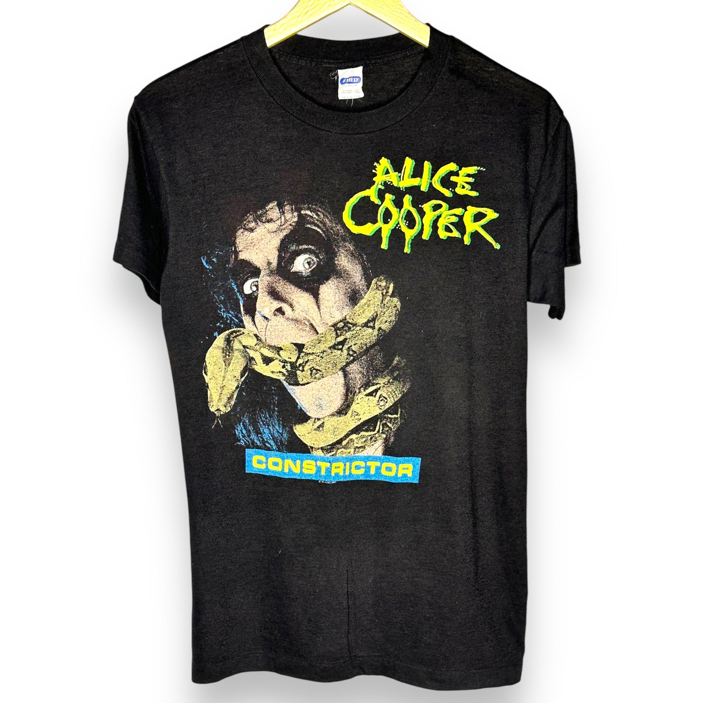 Vintage 1986 Alice Cooper - Constrictor Tour - T-Shirt M