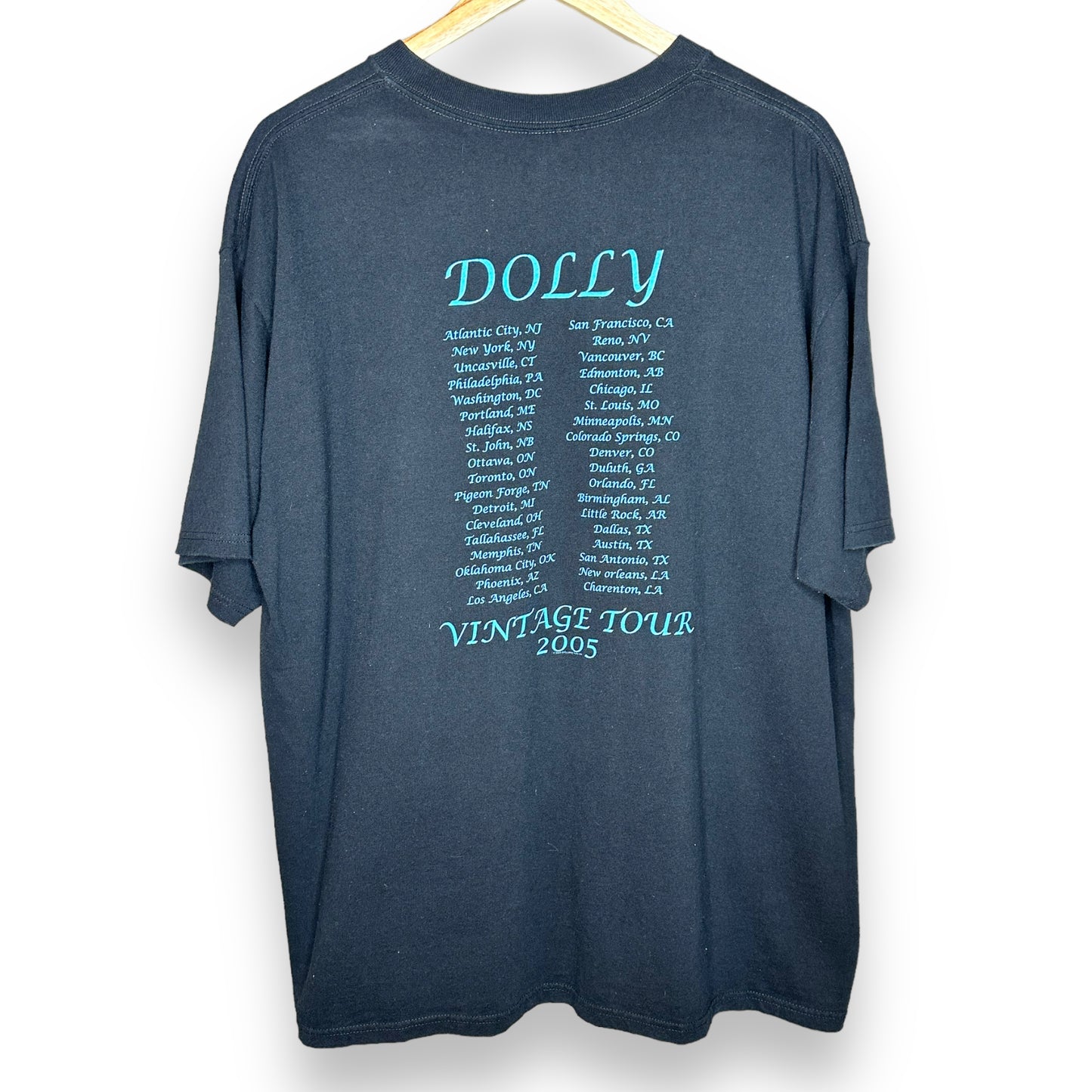 Vintage 2005 Dolly Parton Vintage Tour XL